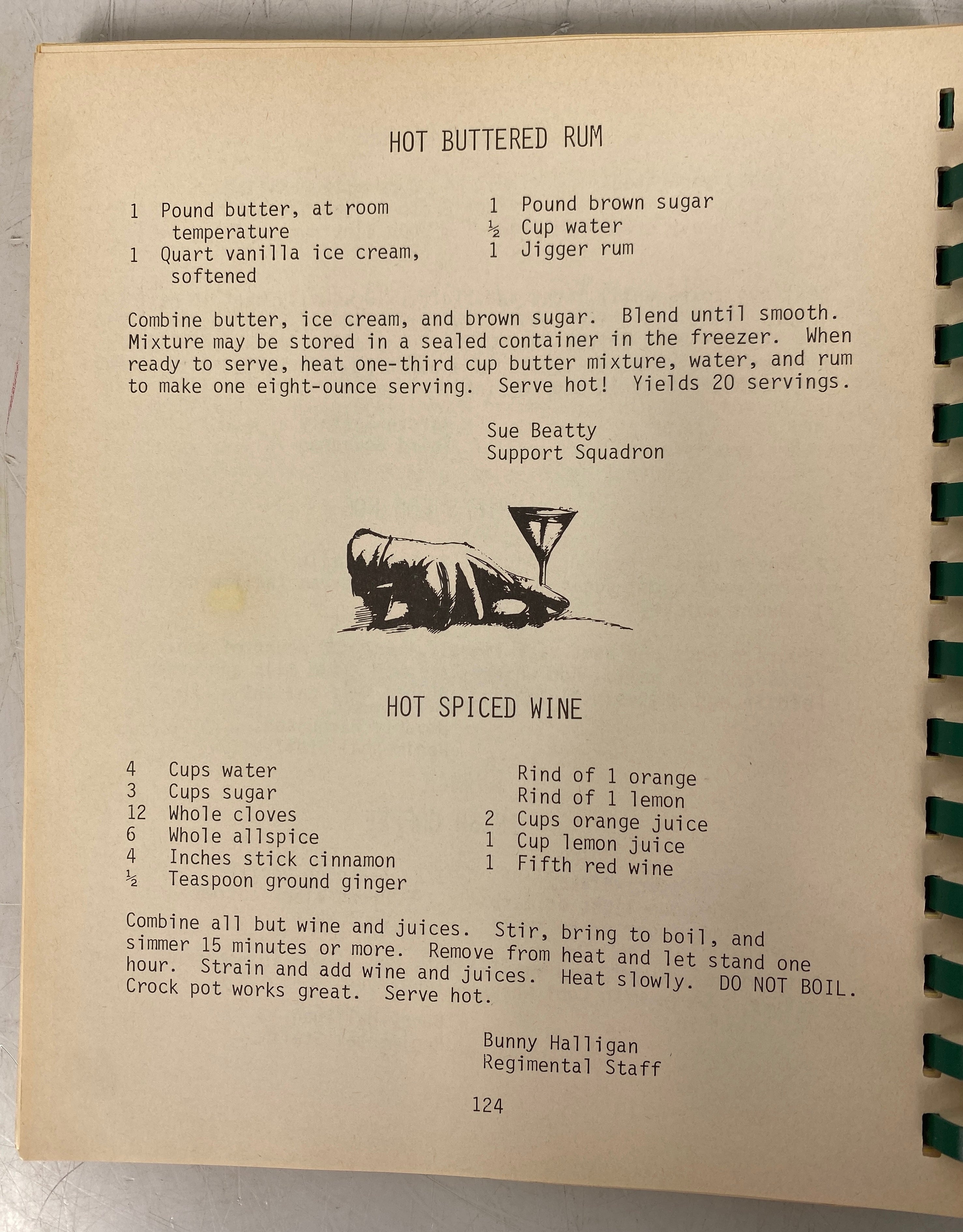 Bugle Calls to Cook By 3rd Armored Cavalry Regiment Fort Bliss TX Spiral SC