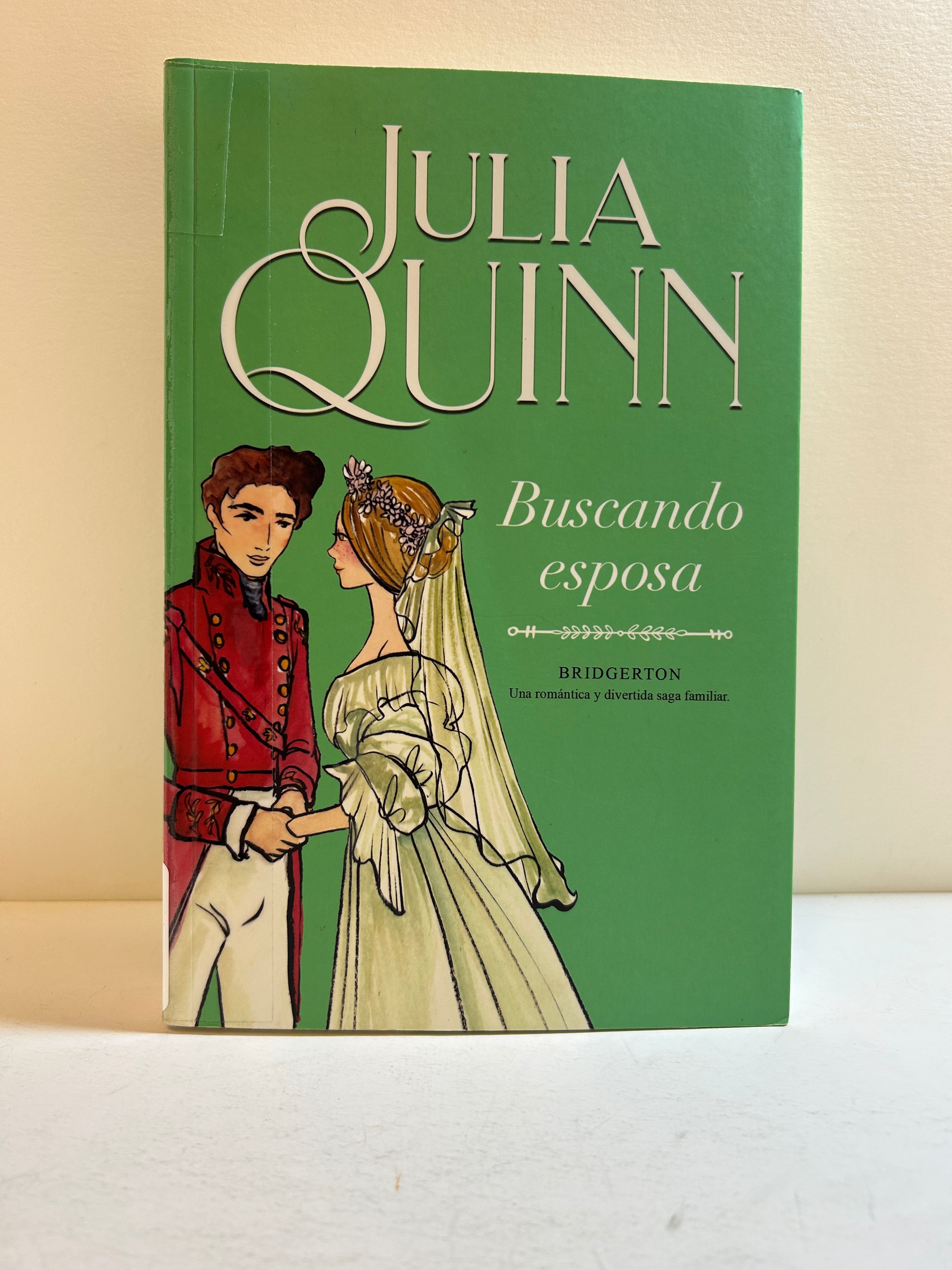 Buscando esposa (Bridgerton 8) Spanish Edition Tarde Paperback Ex-Library