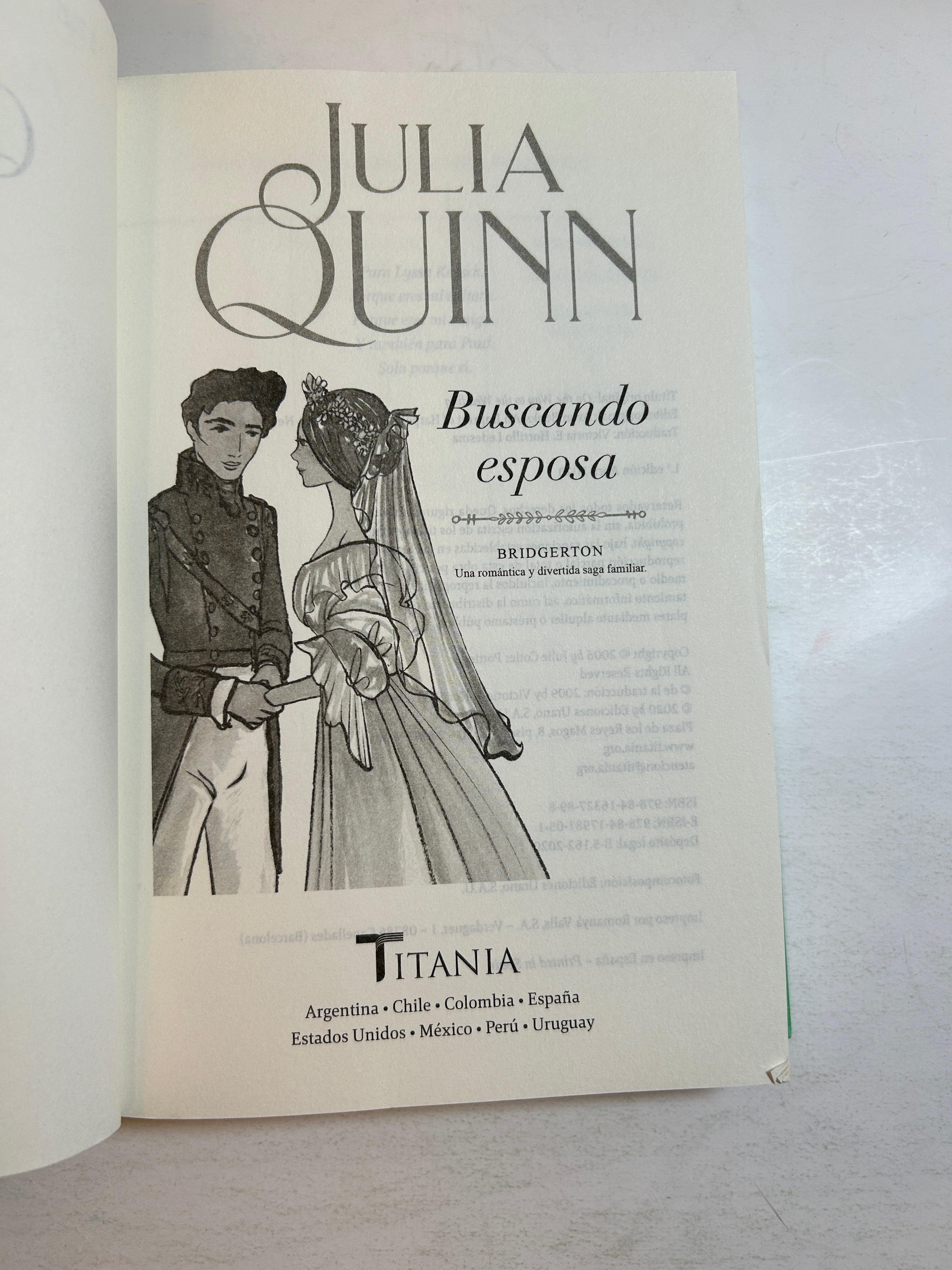 Buscando esposa (Bridgerton 8) Spanish Edition Tarde Paperback Ex-Library