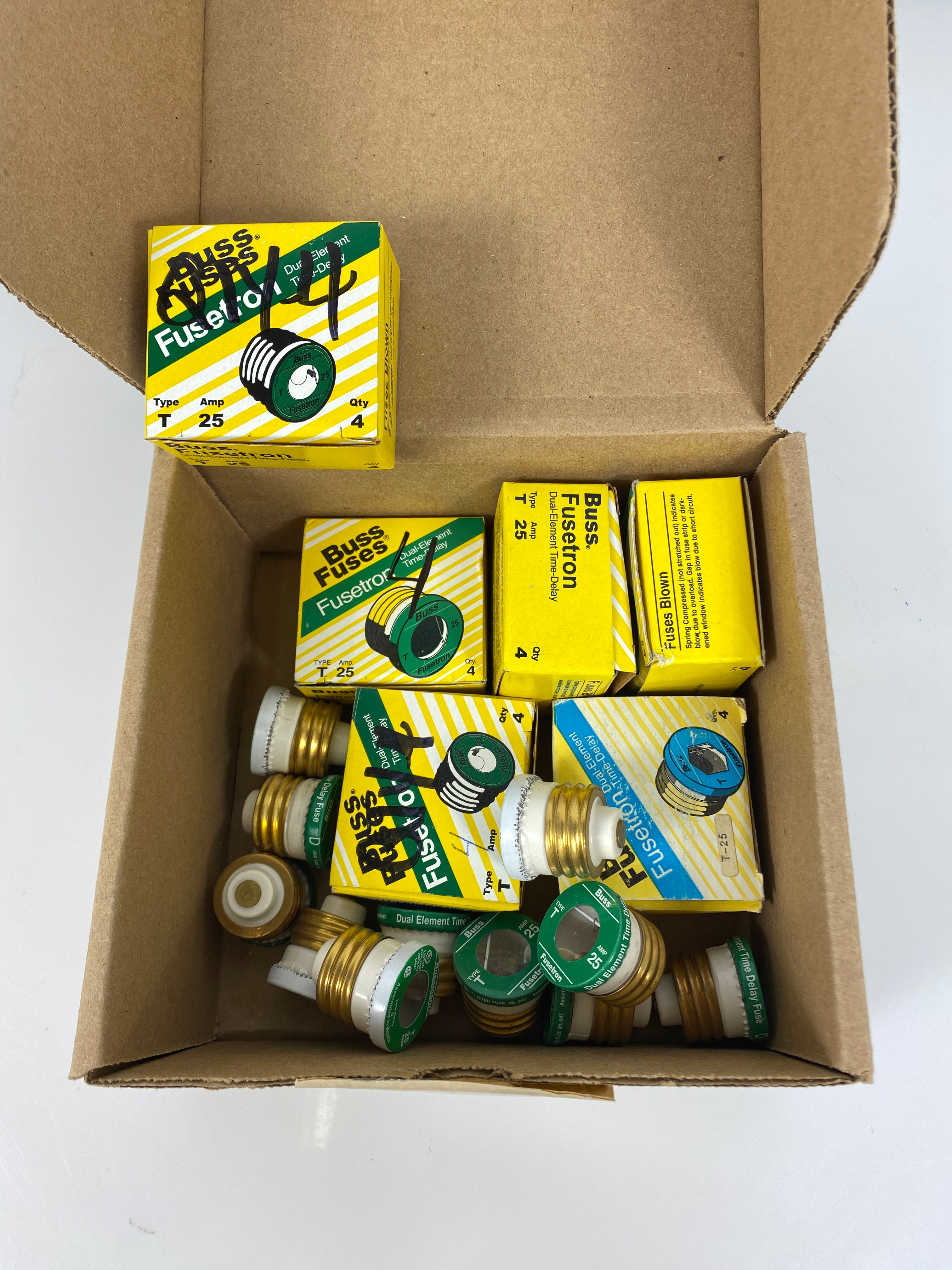 Buss Fuses Edison Base Type Fusetron Count 33