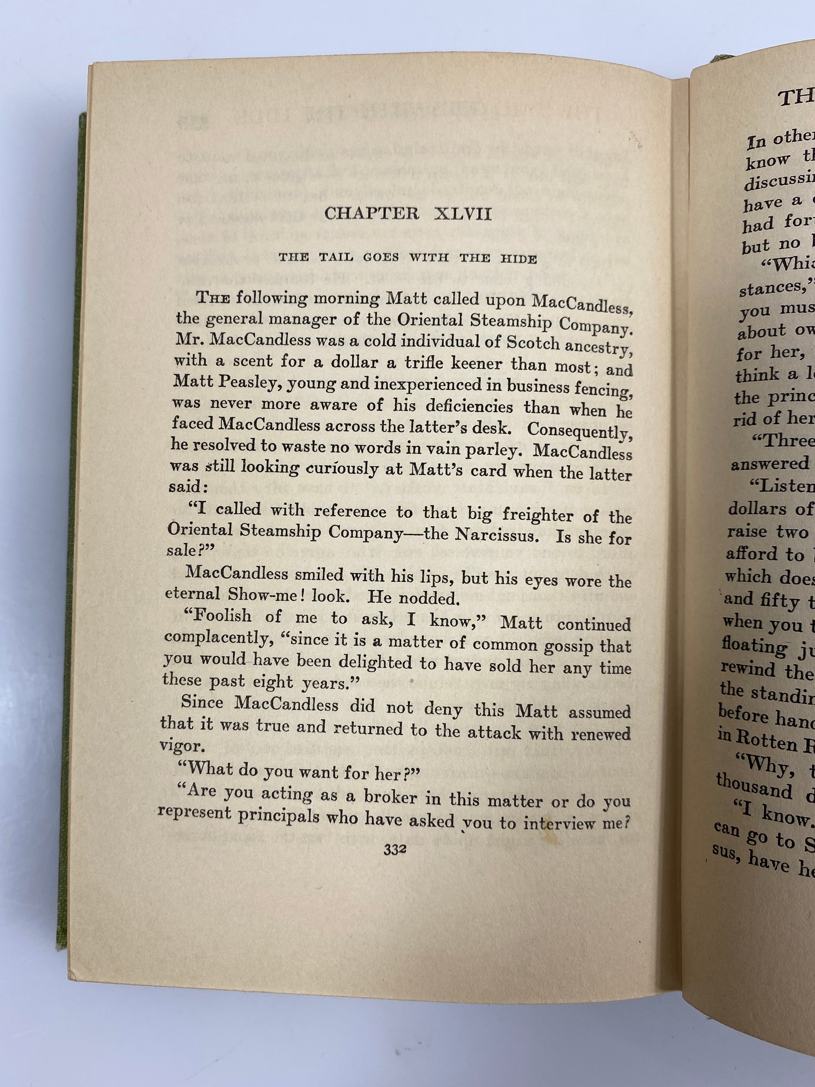 Cappy Ricks or The Subjugation of Matt Peasley by Kyne 1916 Ex-Library HC