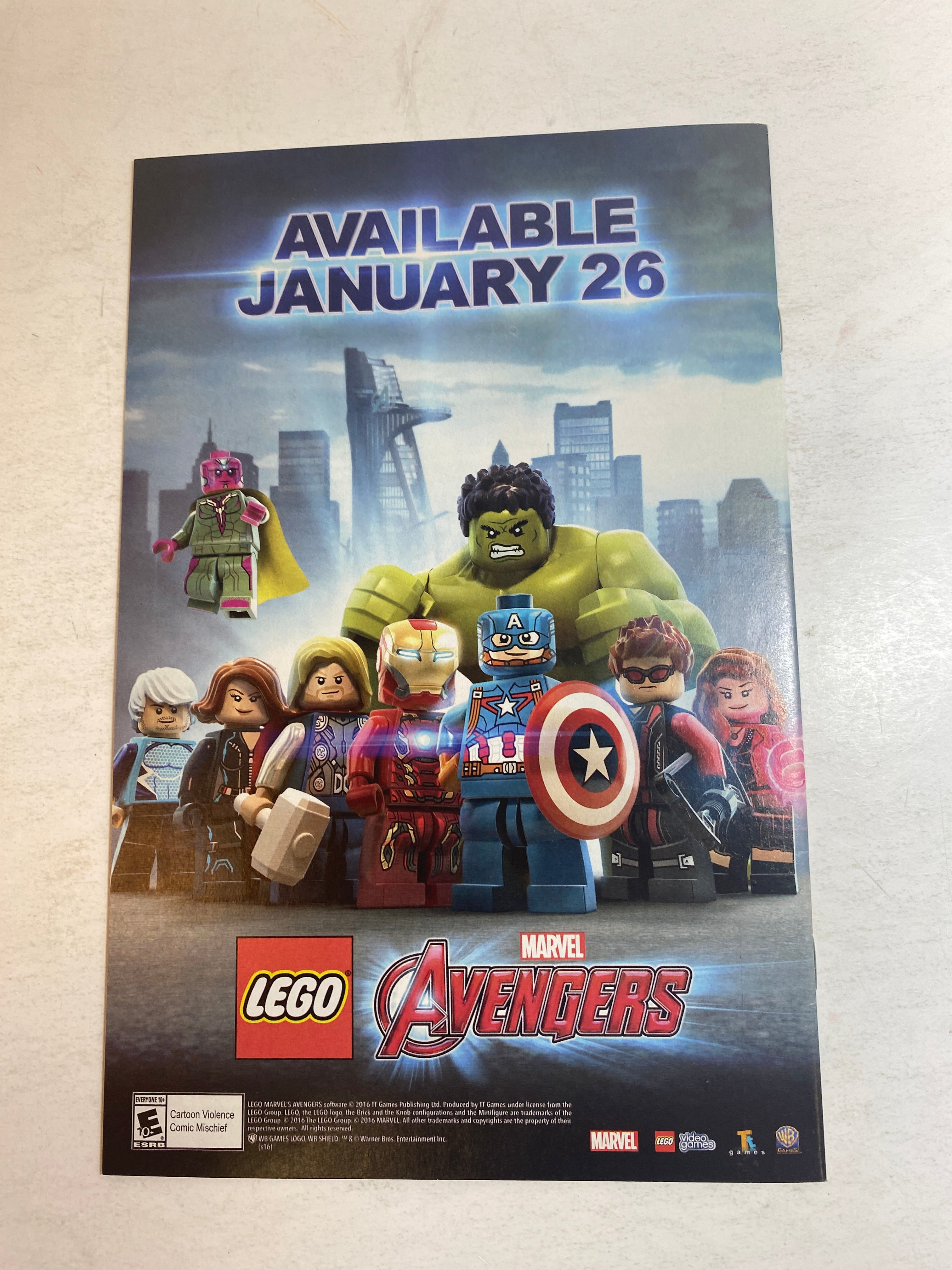 Captain Marvel Comic #1 Variant 2016