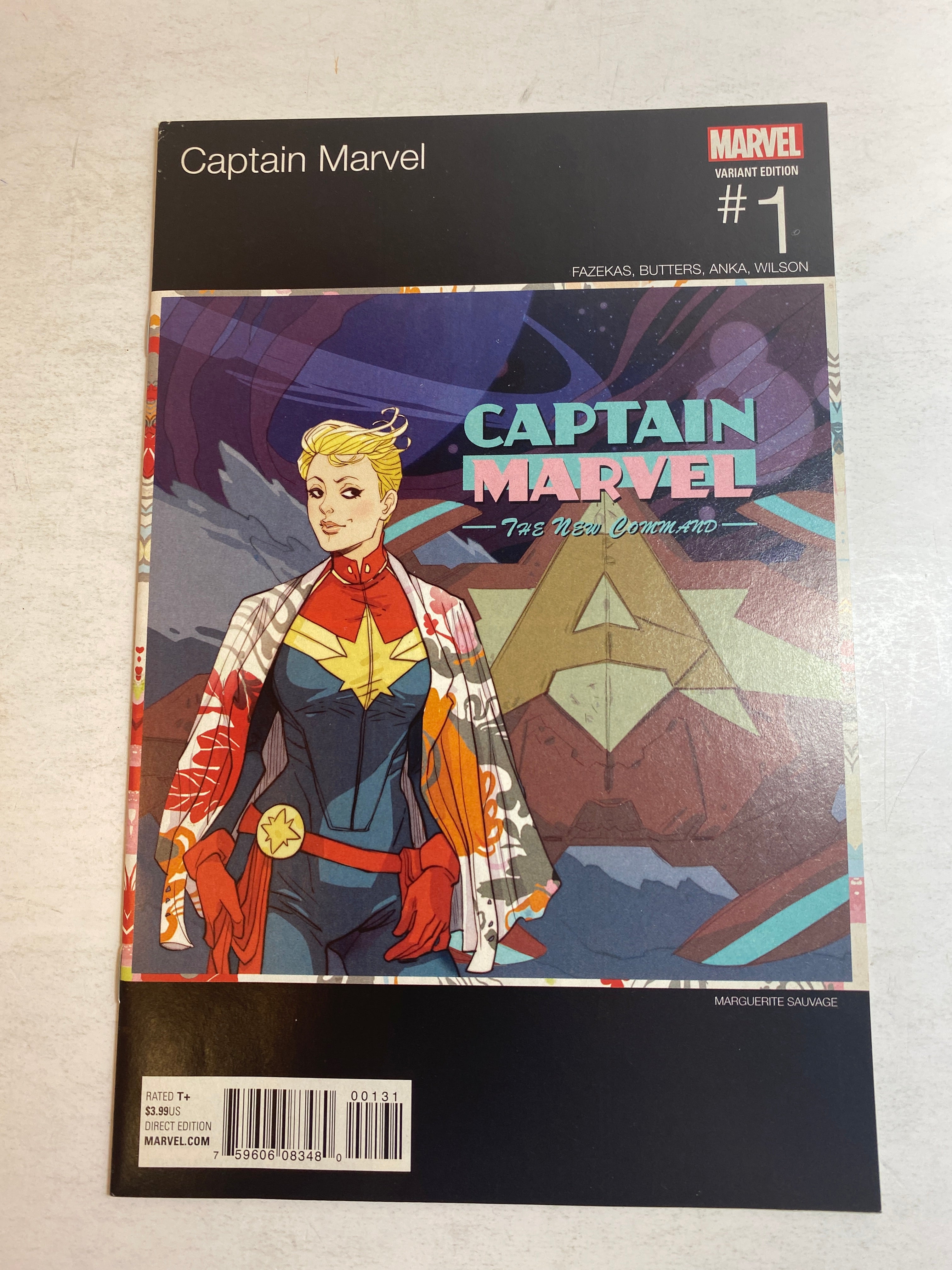 Captain Marvel Comic #1 Variant 2016