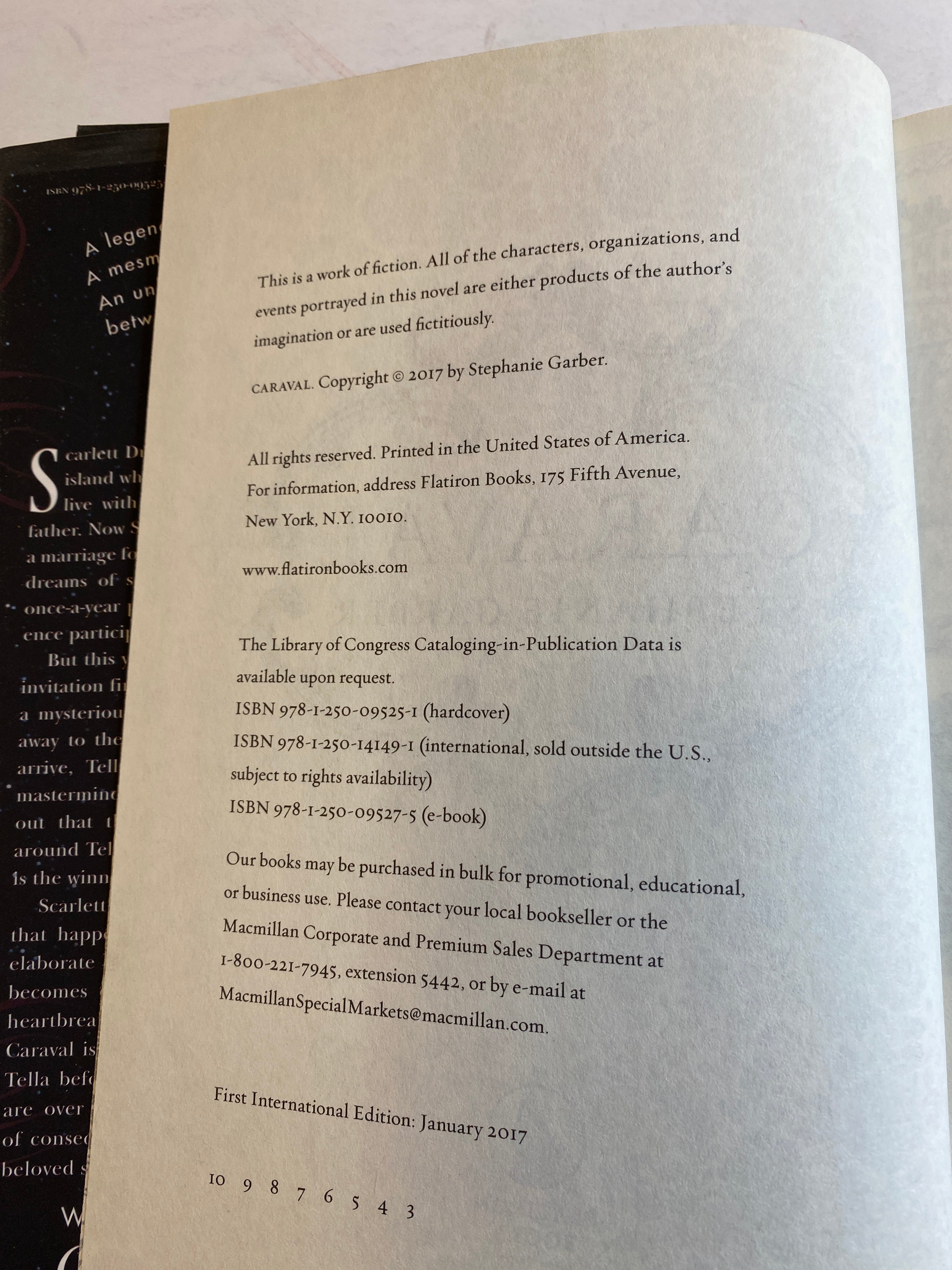 Caraval Stephanie Garver HCDJ 2017