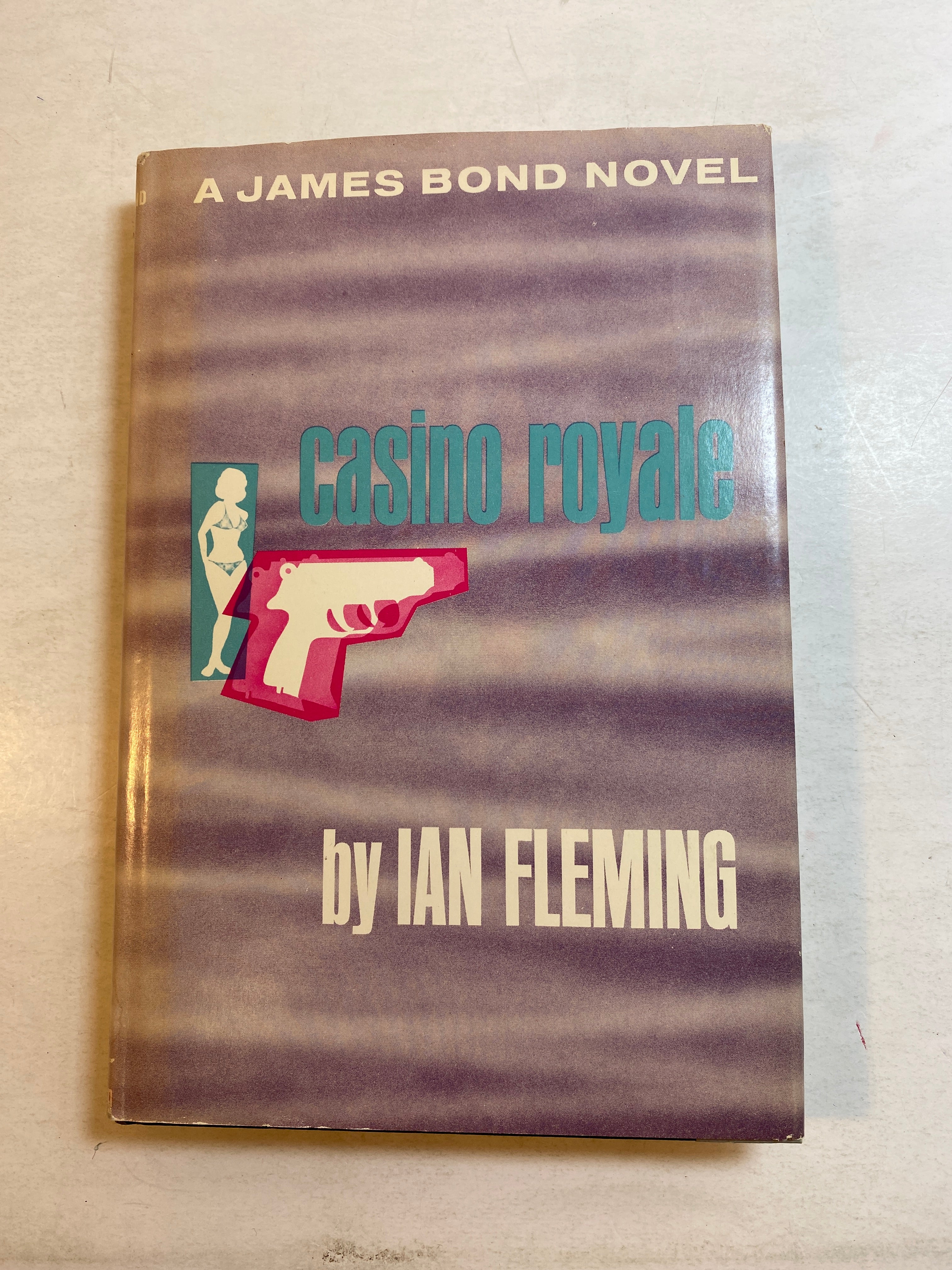 Casino Royale Ian Fleming James Bond 007 Novel HCDJ 1953