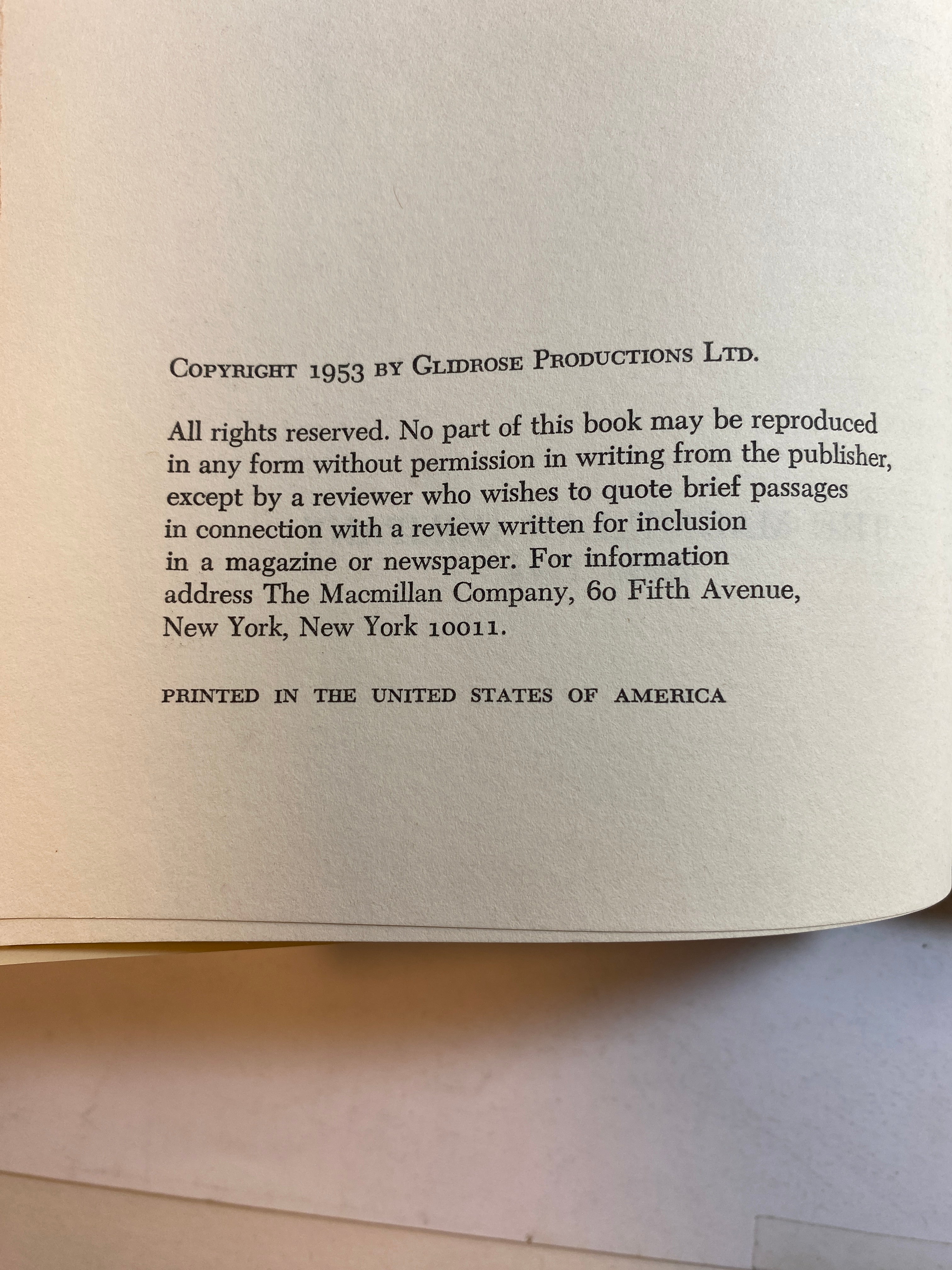 Casino Royale Ian Fleming James Bond 007 Novel HCDJ 1953