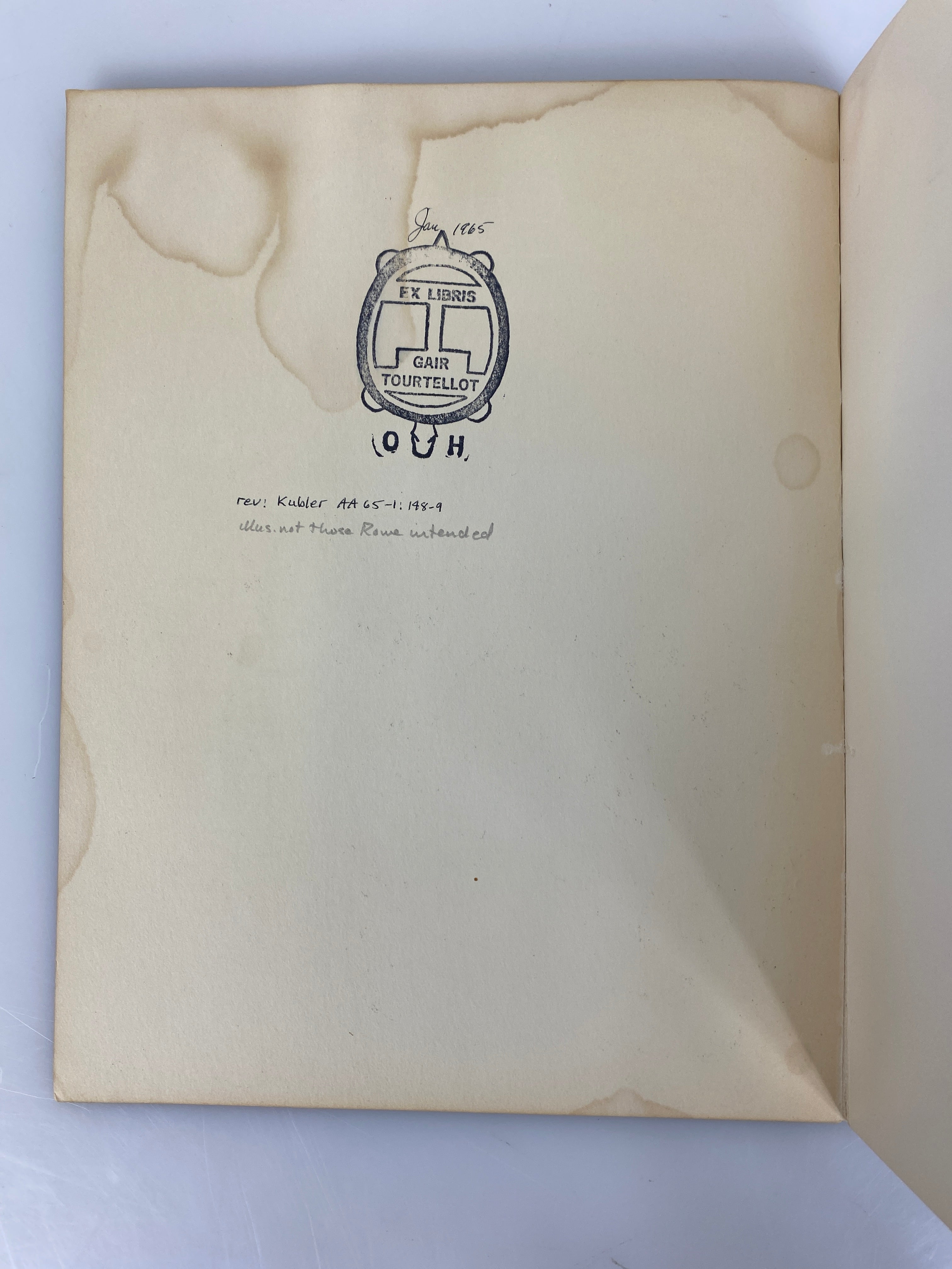 Chavin Art The Museum of Primitive Art NY 1962 SC