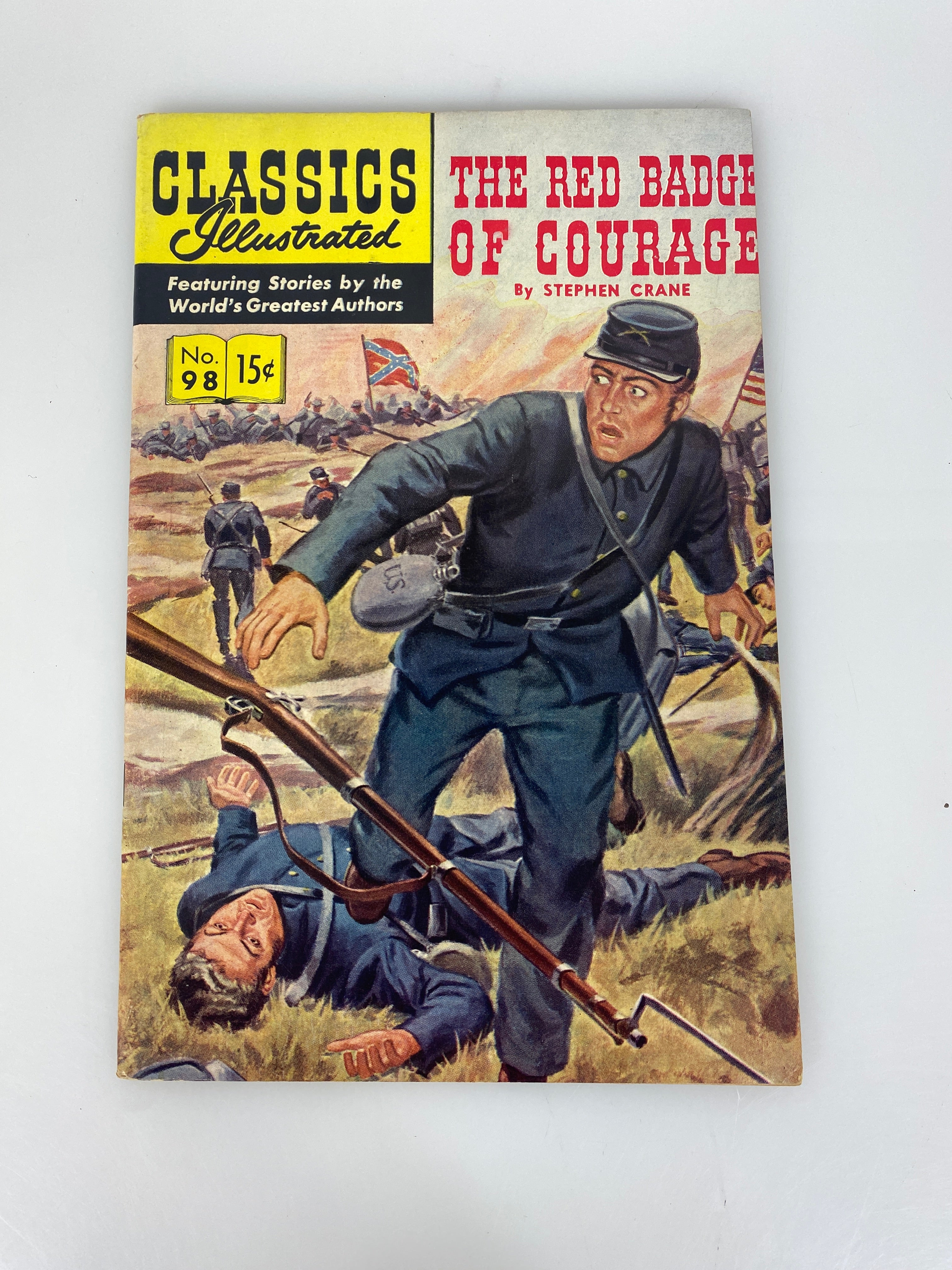 Classics Illustrated #98 The Red Badge of Courage hrn98