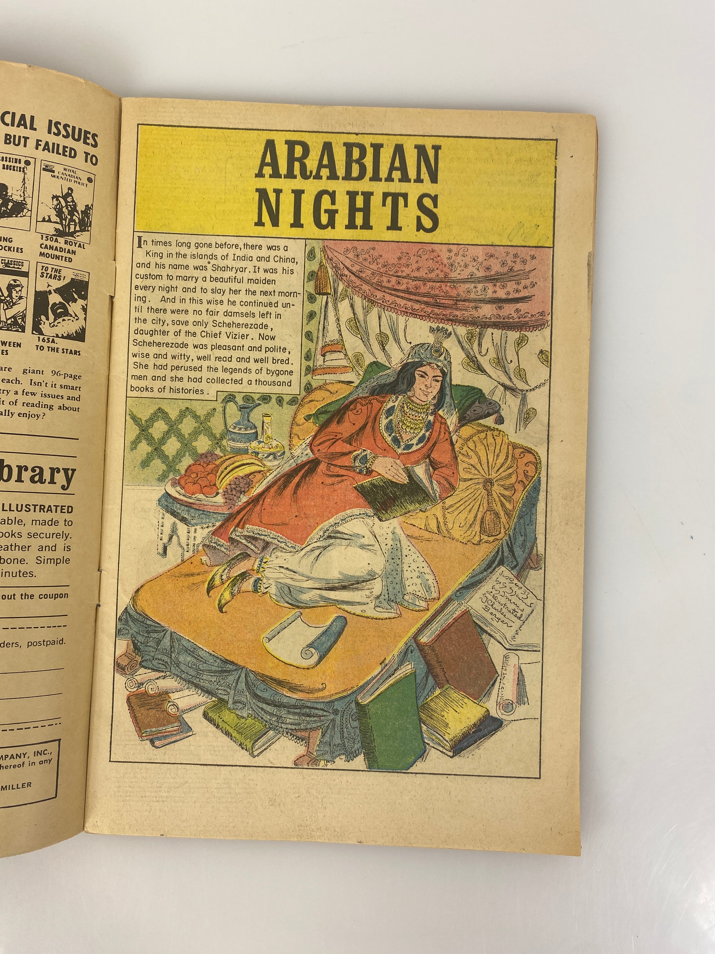 Classics Illustrated Arabian Nights No. 8 1943 HRN164