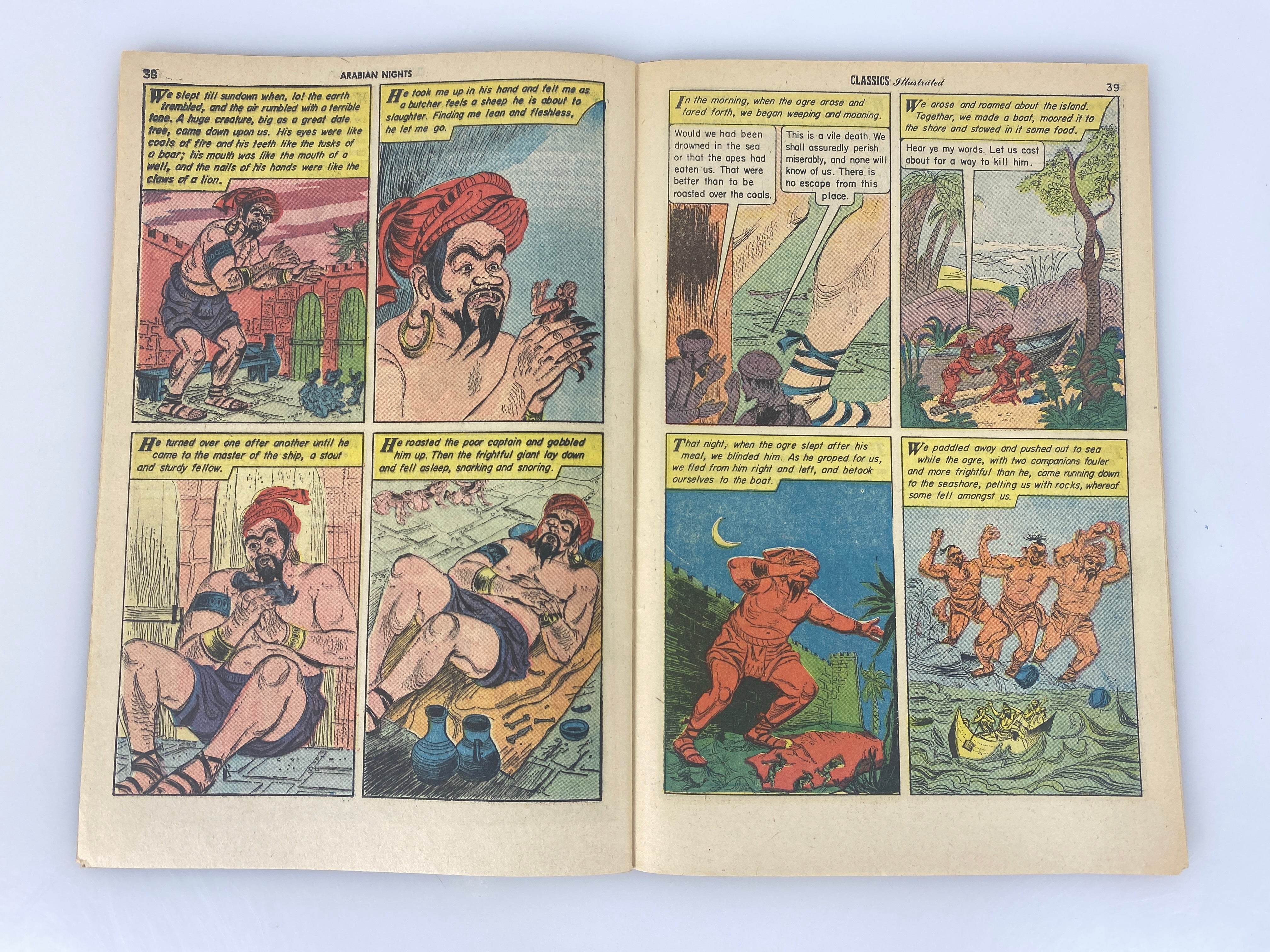 Classics Illustrated Arabian Nights No. 8 1943 HRN164
