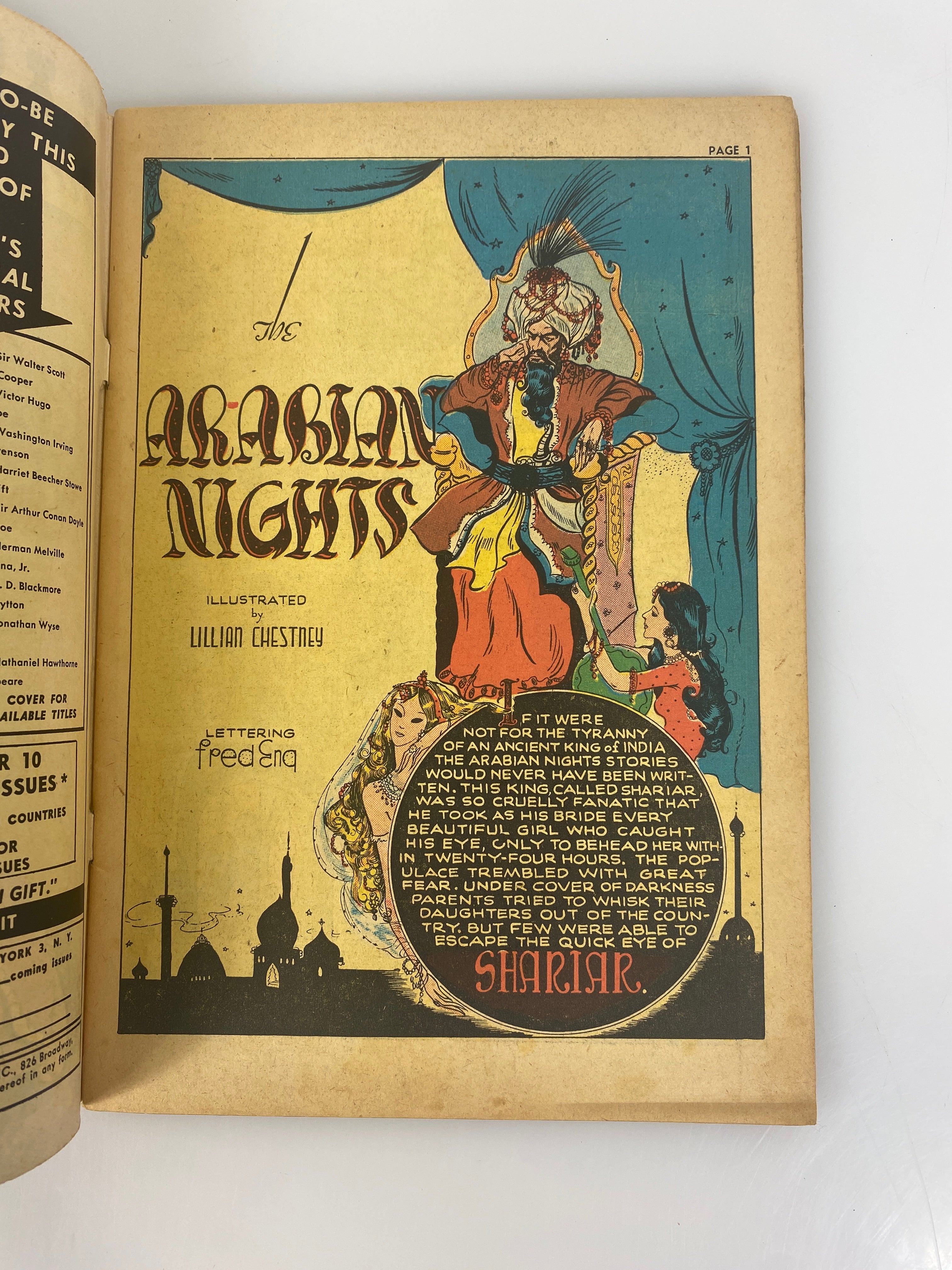 Classics Illustrated Arabian Nights No. 8 HRN64