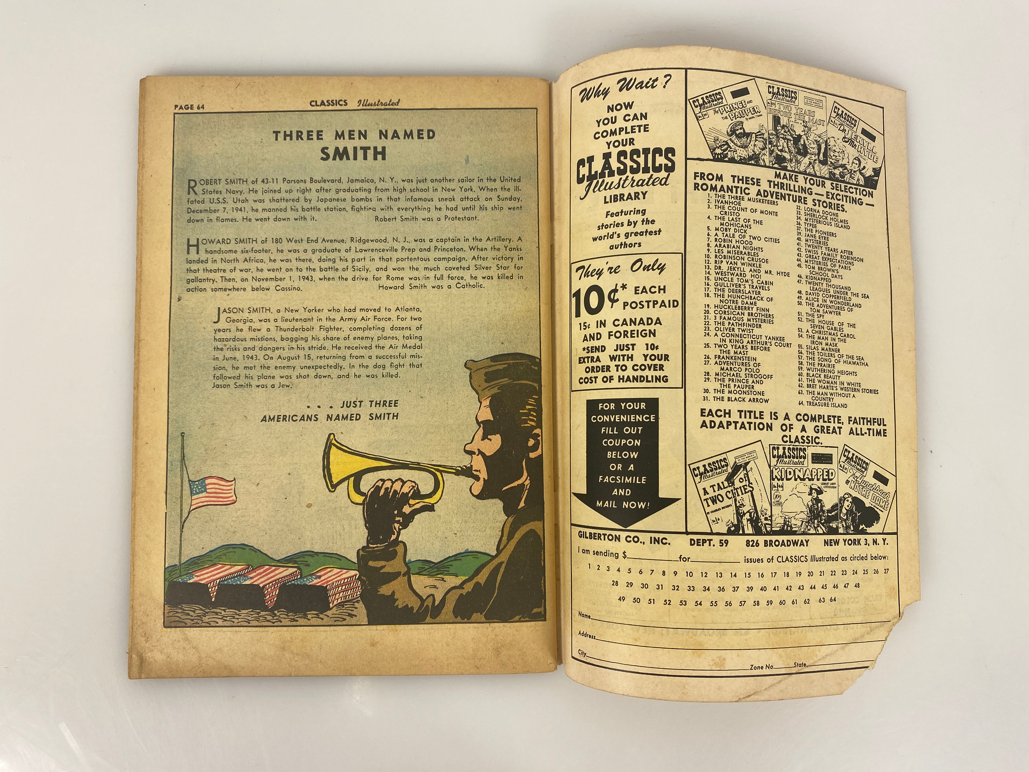 Classics Illustrated Arabian Nights No. 8 HRN64