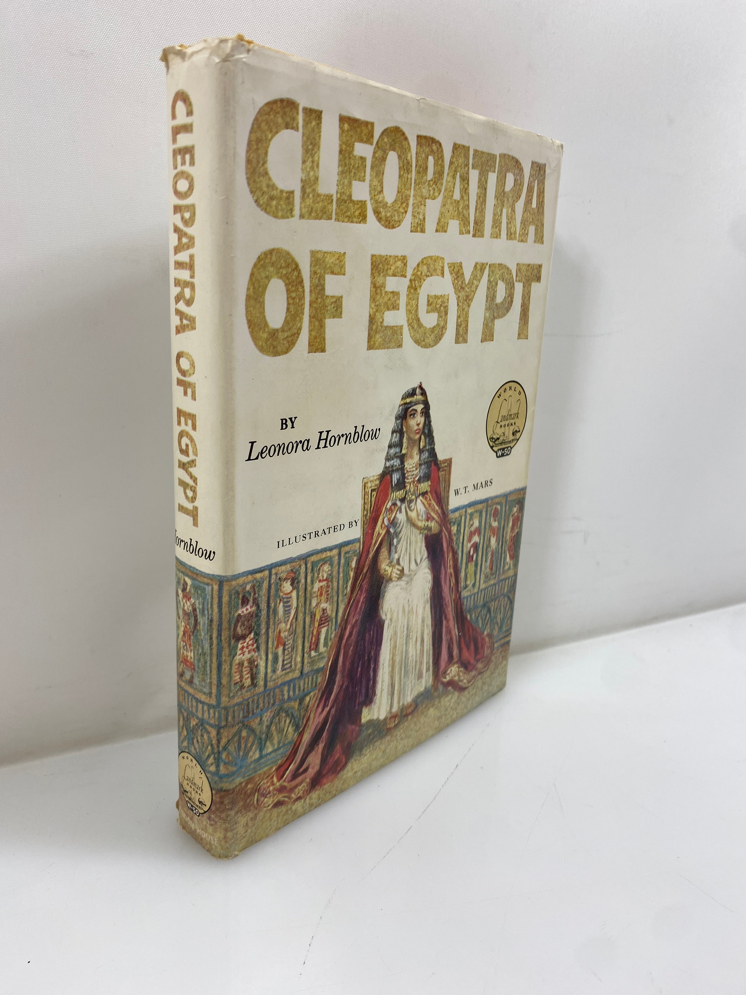 Cleopatra of Egypt Leonora Hornblow Random House 1961 HCDJ