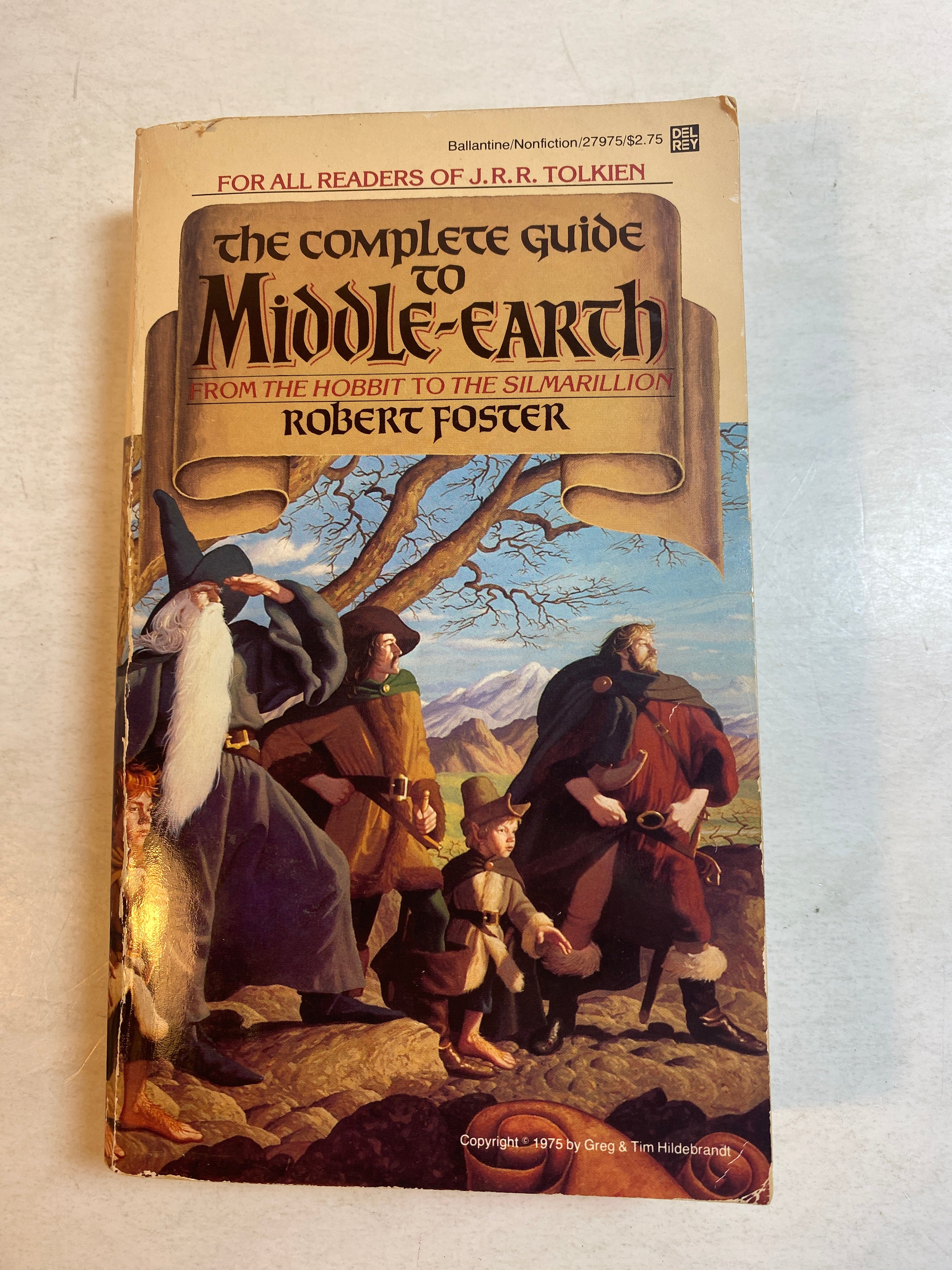 Complete Guide to Middle Earth Robert Foster paperback 1979