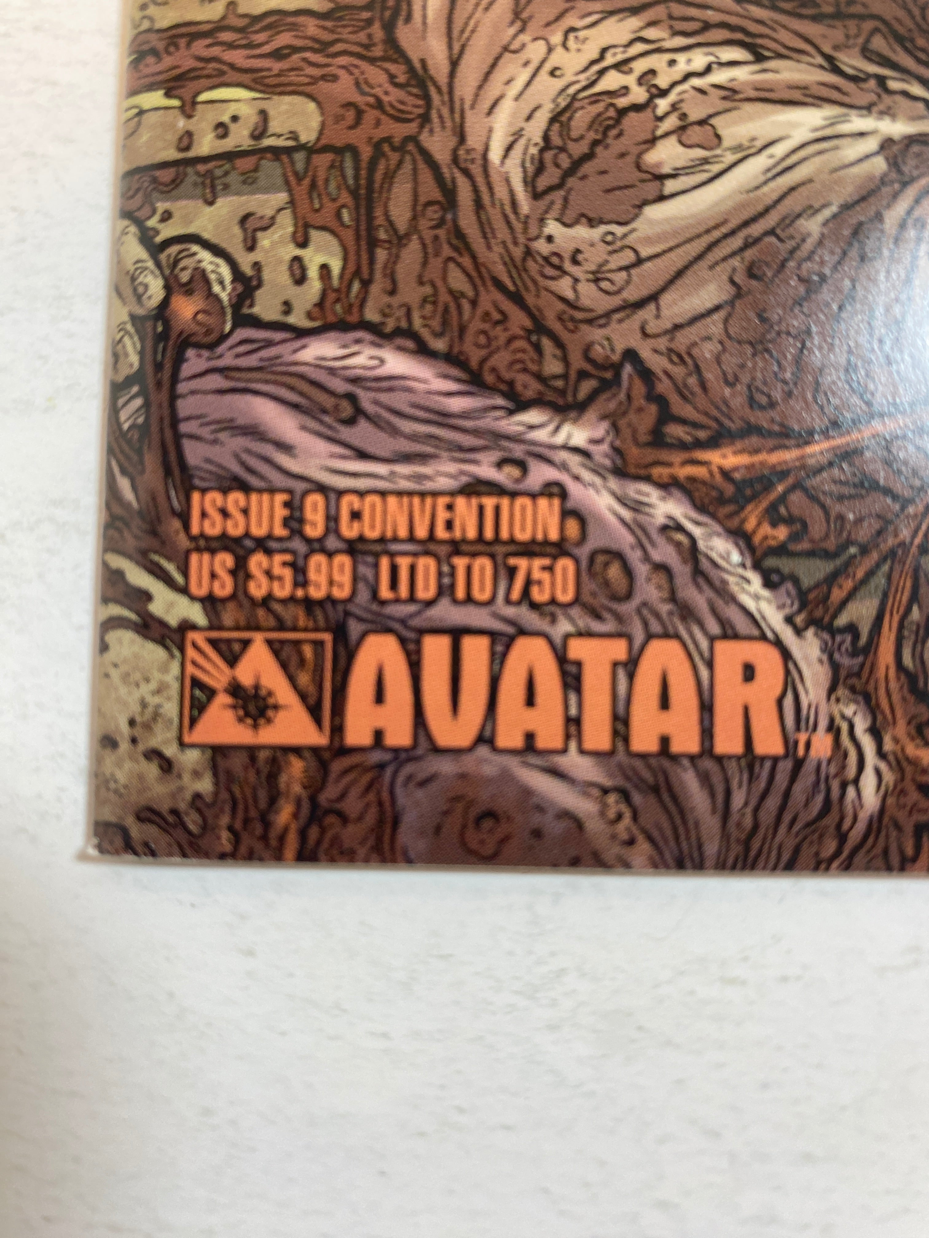 Crossed Avatar Comics No. 9 Convention out of 750 2010