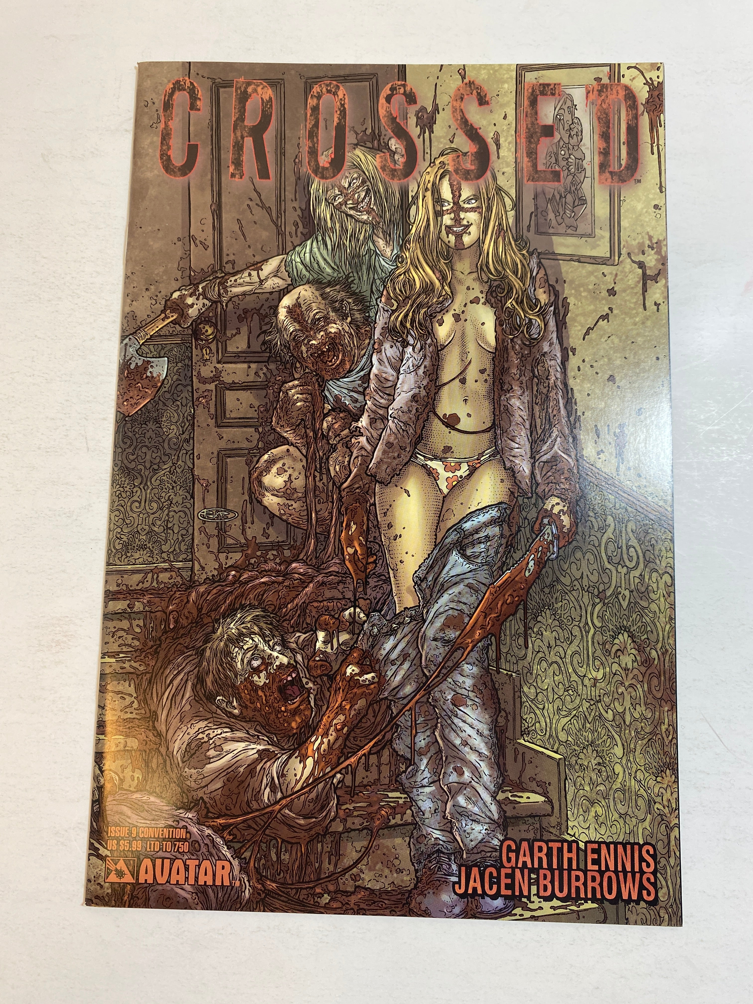 Crossed Avatar Comics No. 9 Convention out of 750 2010