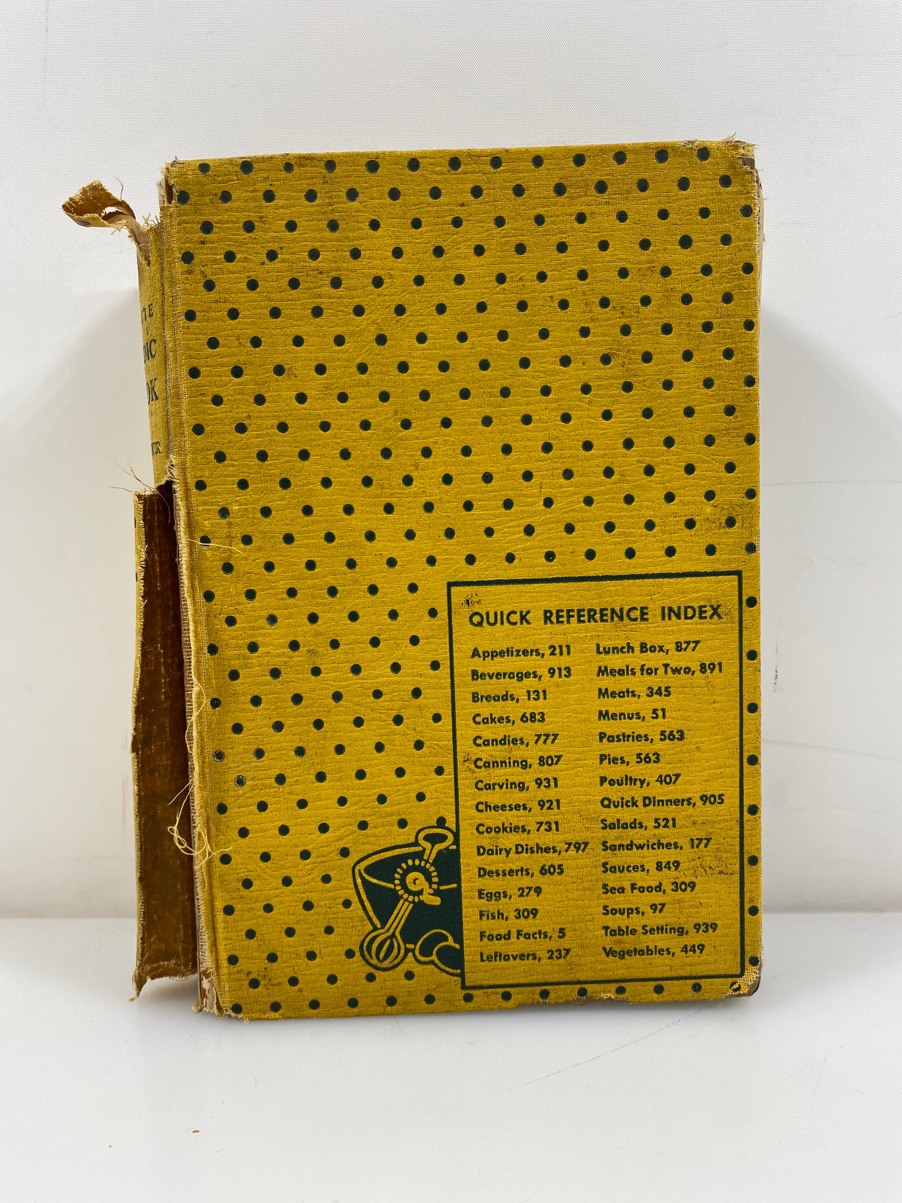 Culinary Arts Institute Encyclopedic Cookbook Berolzheimer CAI 1948 HC