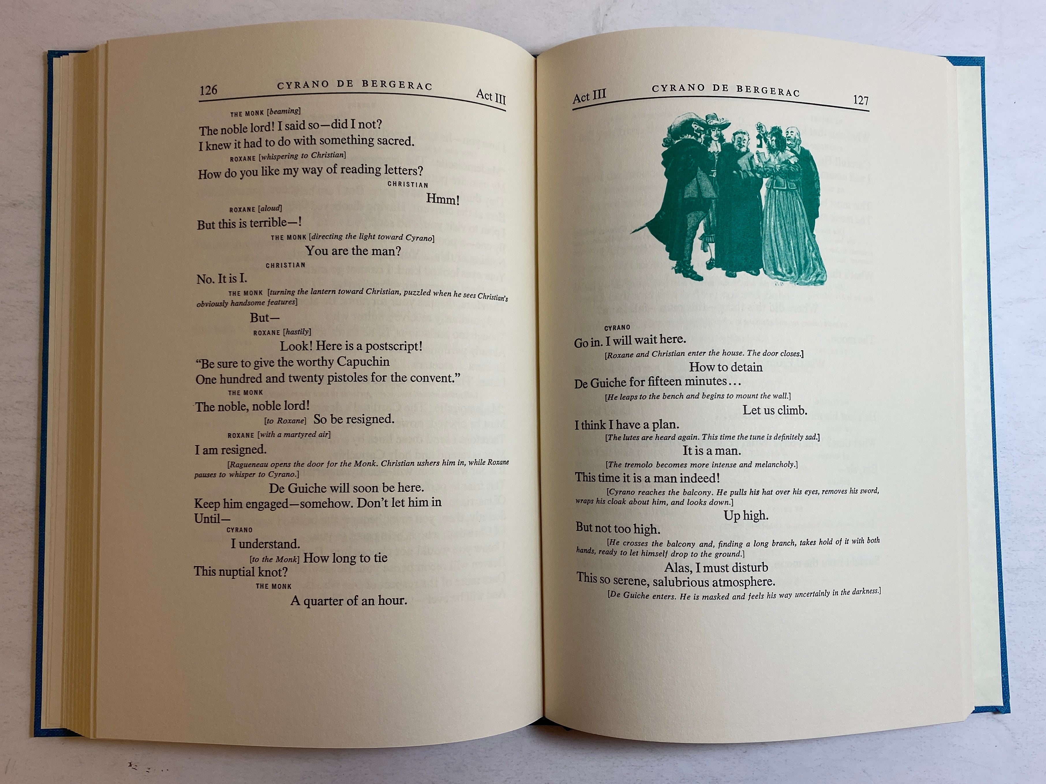 Cyrano de Bergerac by Rostand Heritage Club Sandglass Ed 1964 HC Slipcase