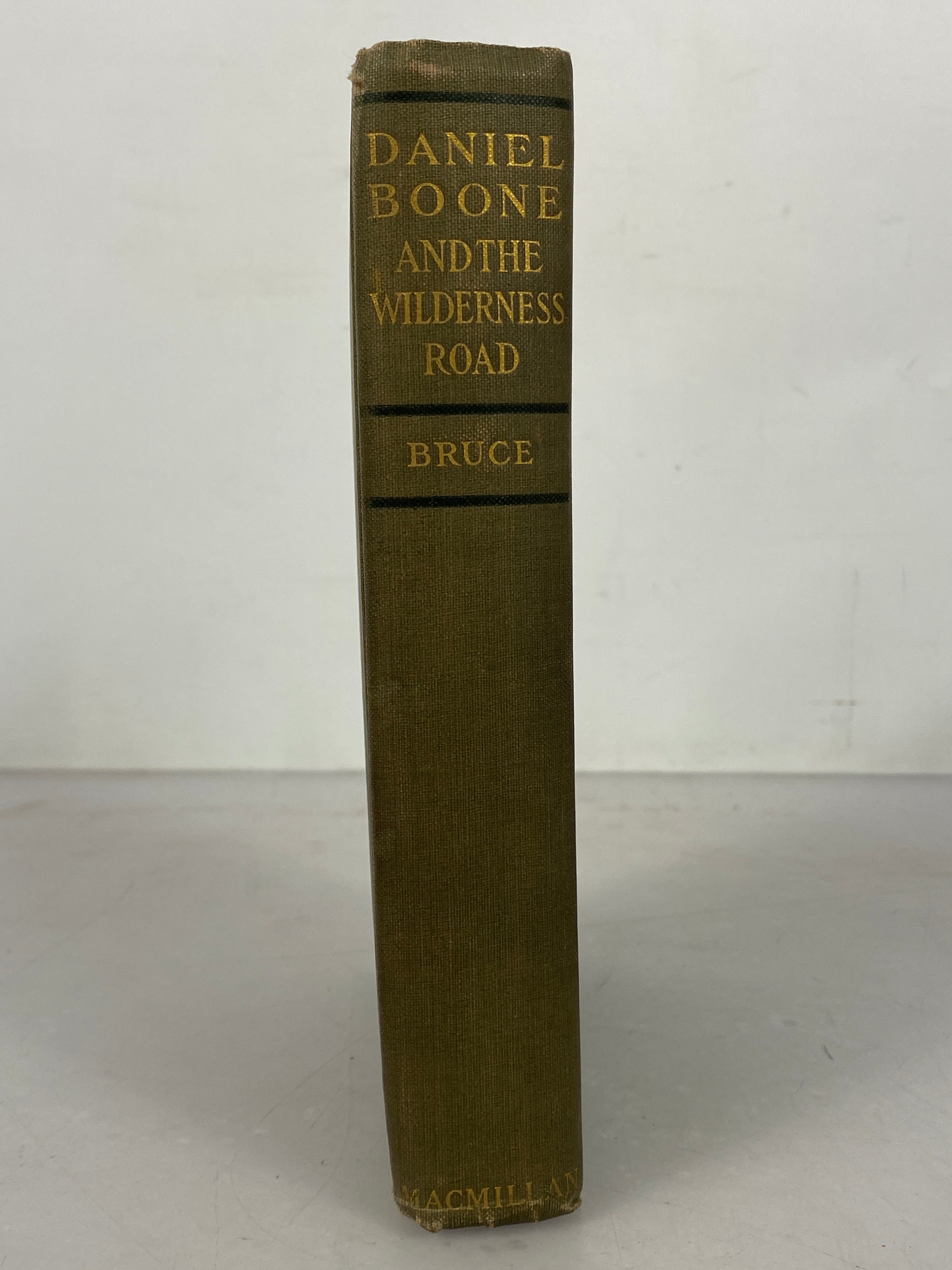 Daniel Boone & The Wilderness Road by H. Addington Bruce 1910 1st Edition HC