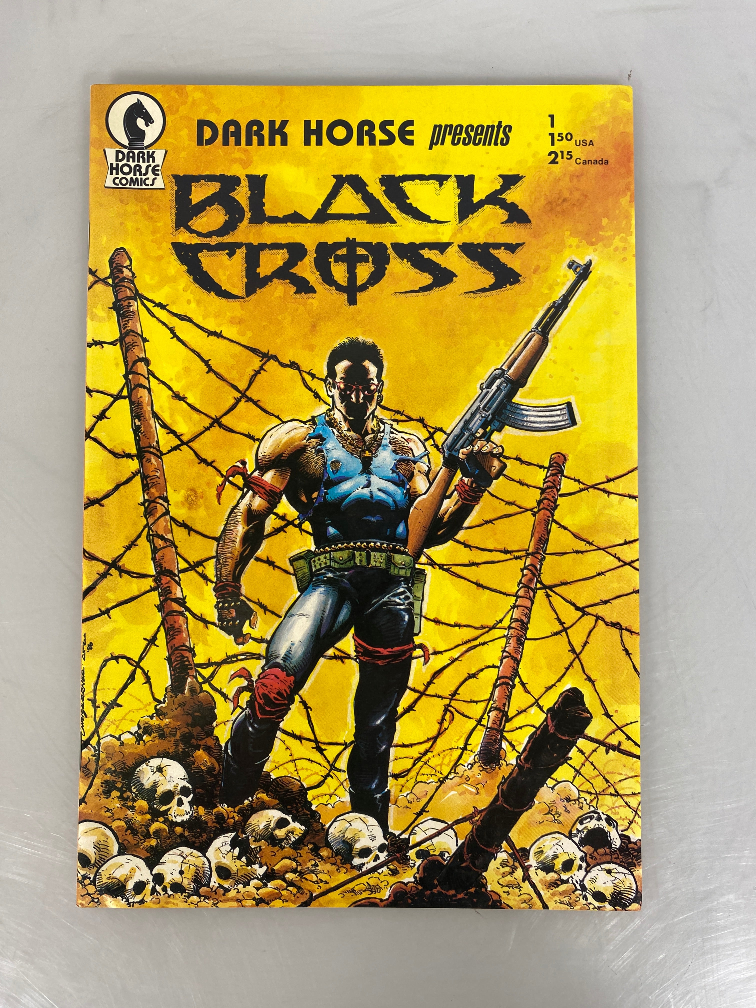 Dark Horse Presents #1 Black Cross 1986