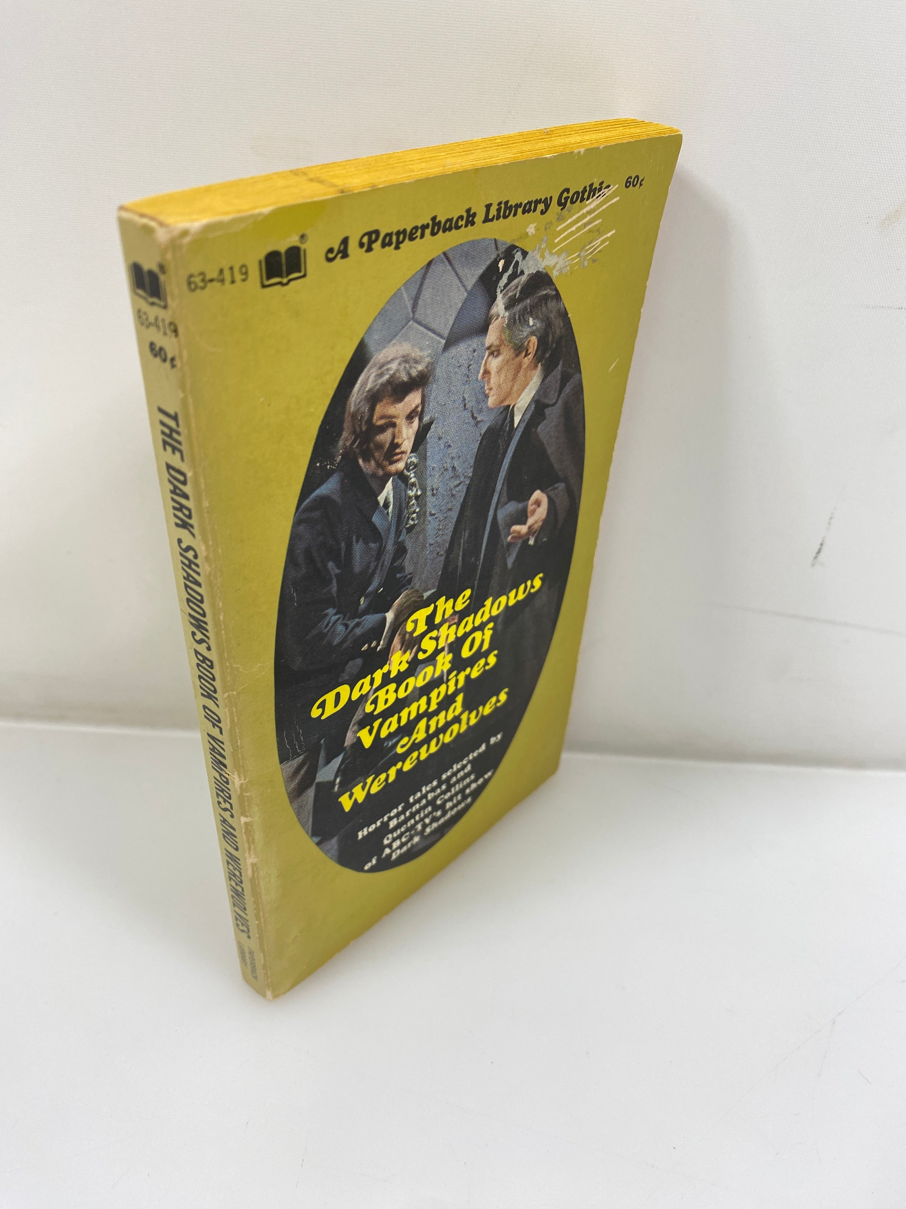 Dark Shadows Book of Vampires Werewolves Paperback SC 1970