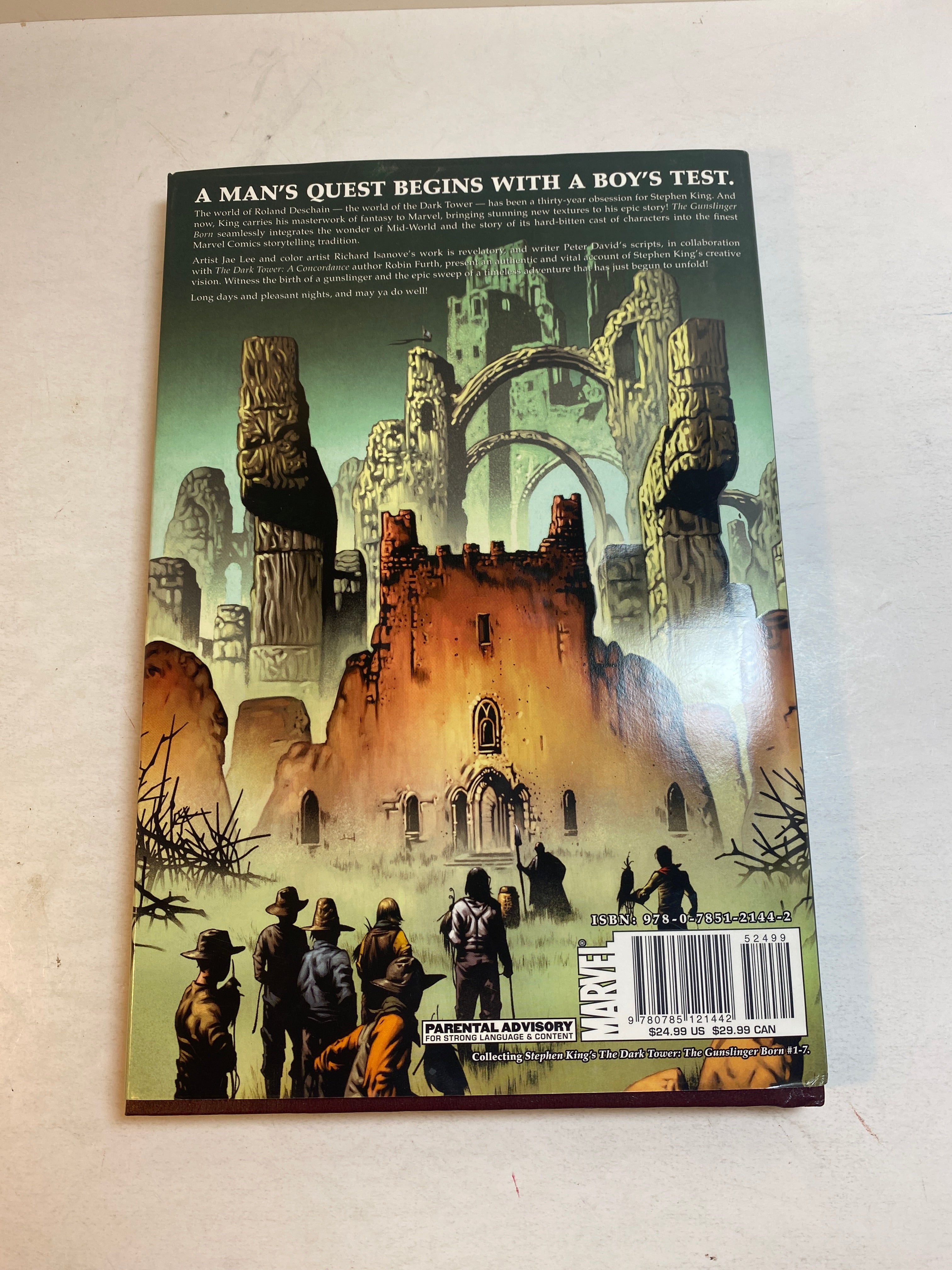 Dark Tower Gunslinger Born Stephen King Graphic Novel HCDJ 2007