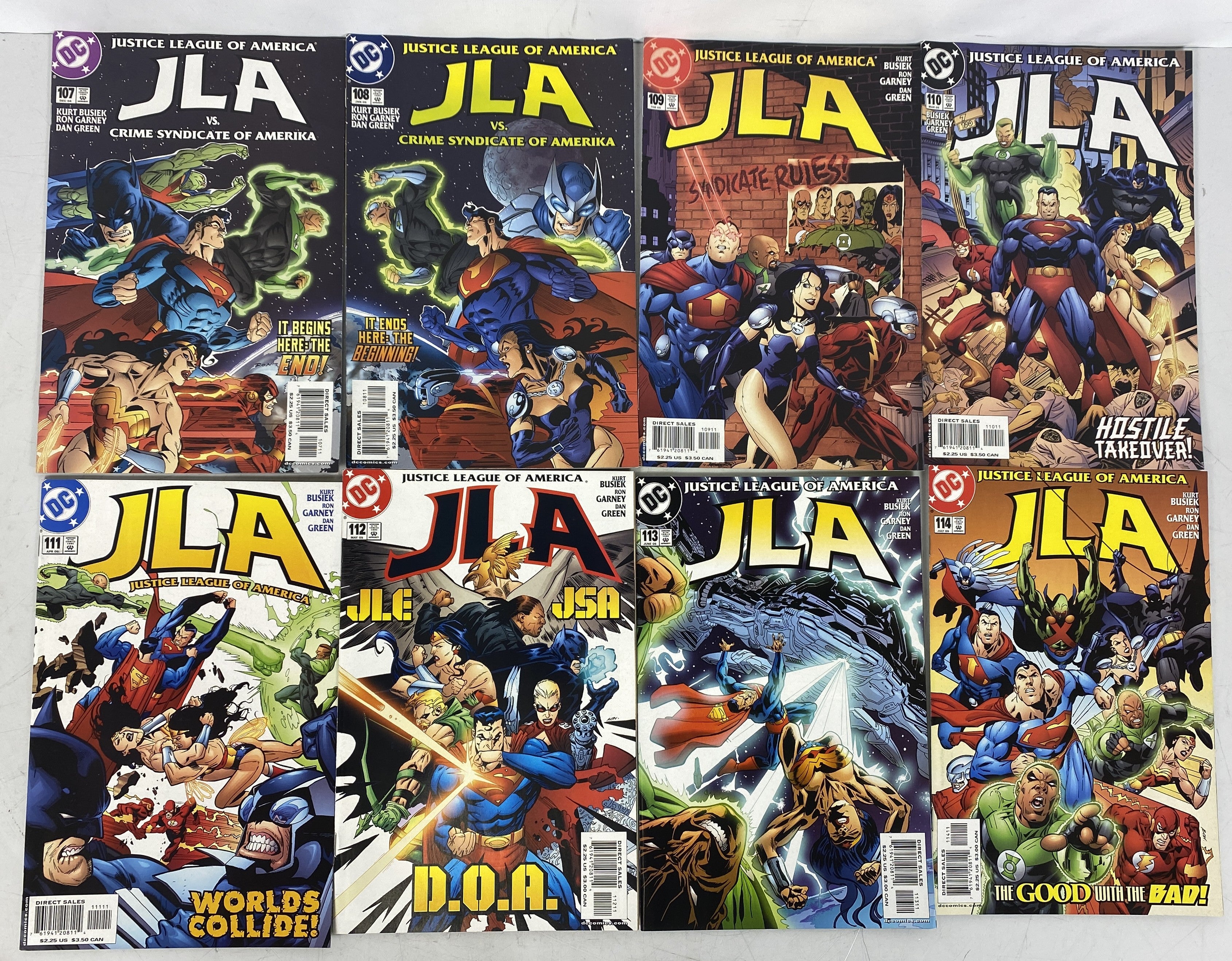 DC Comics Justice League JLA 2004-2005 Lot of 8
