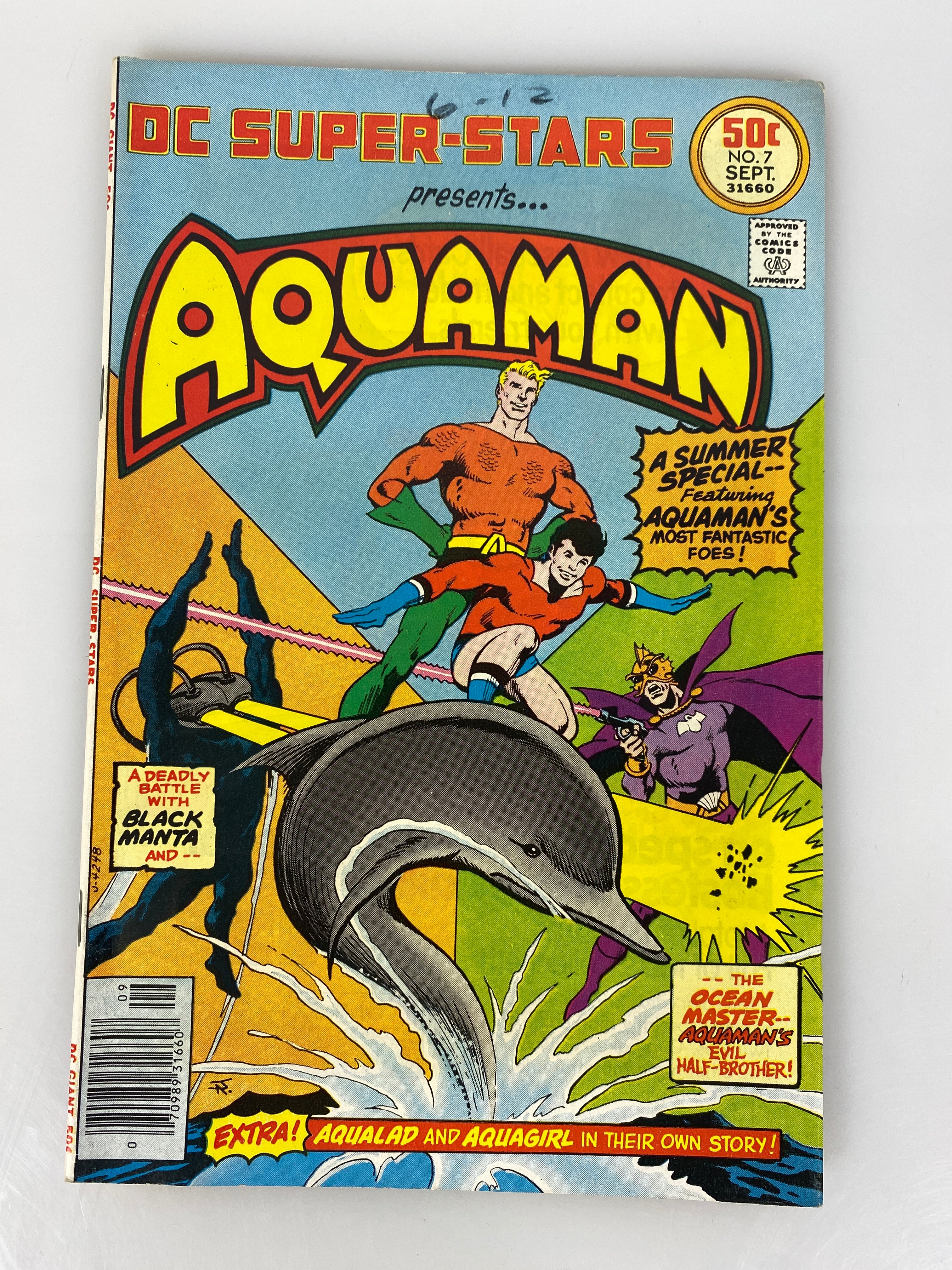 DC Superstars Presents Aquaman No 7 1976 DC Comics