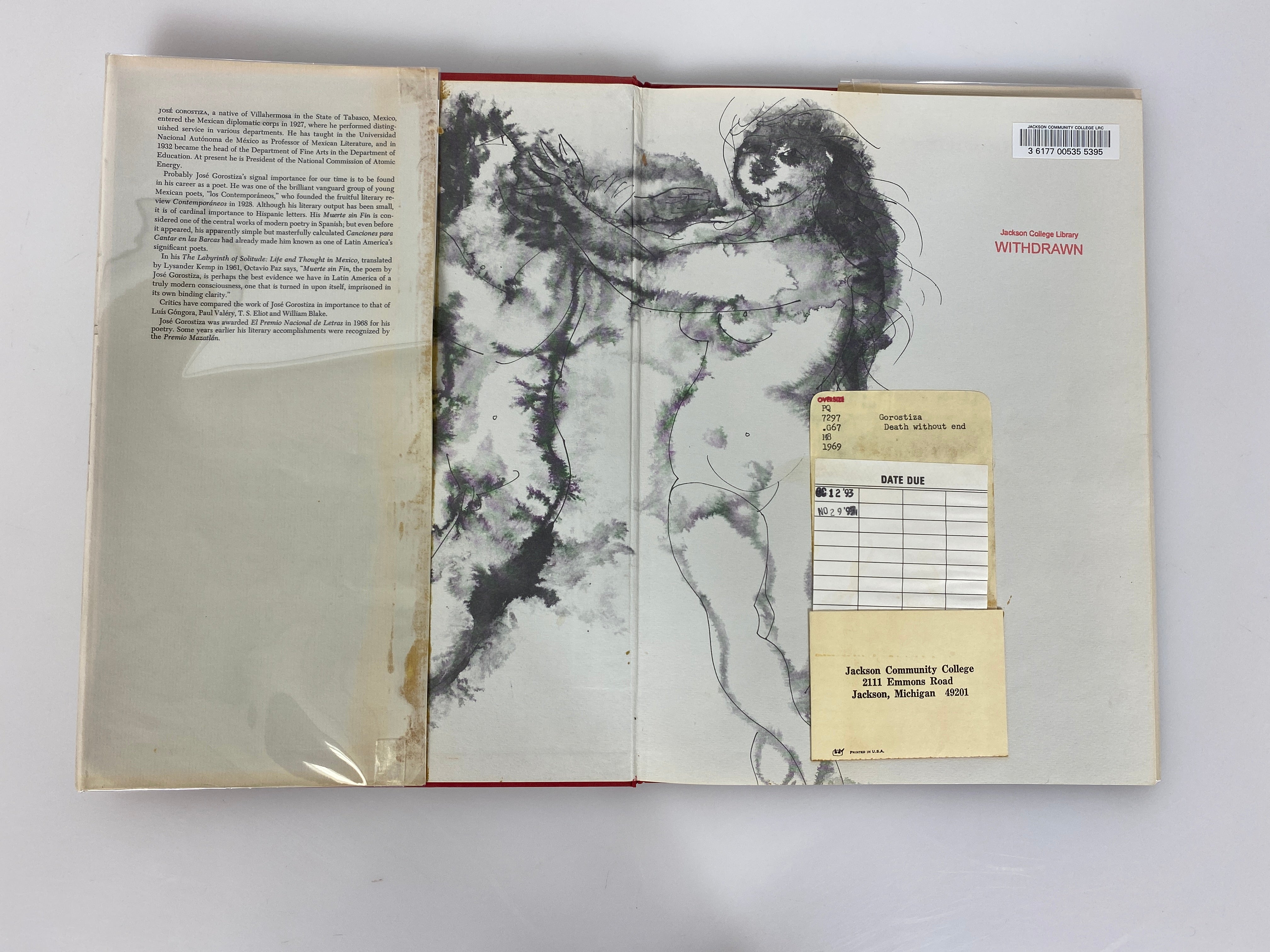 Death Without End/Muerte Sin Fin by Gorostiza Rare 1969 Ex-Library HCDJ