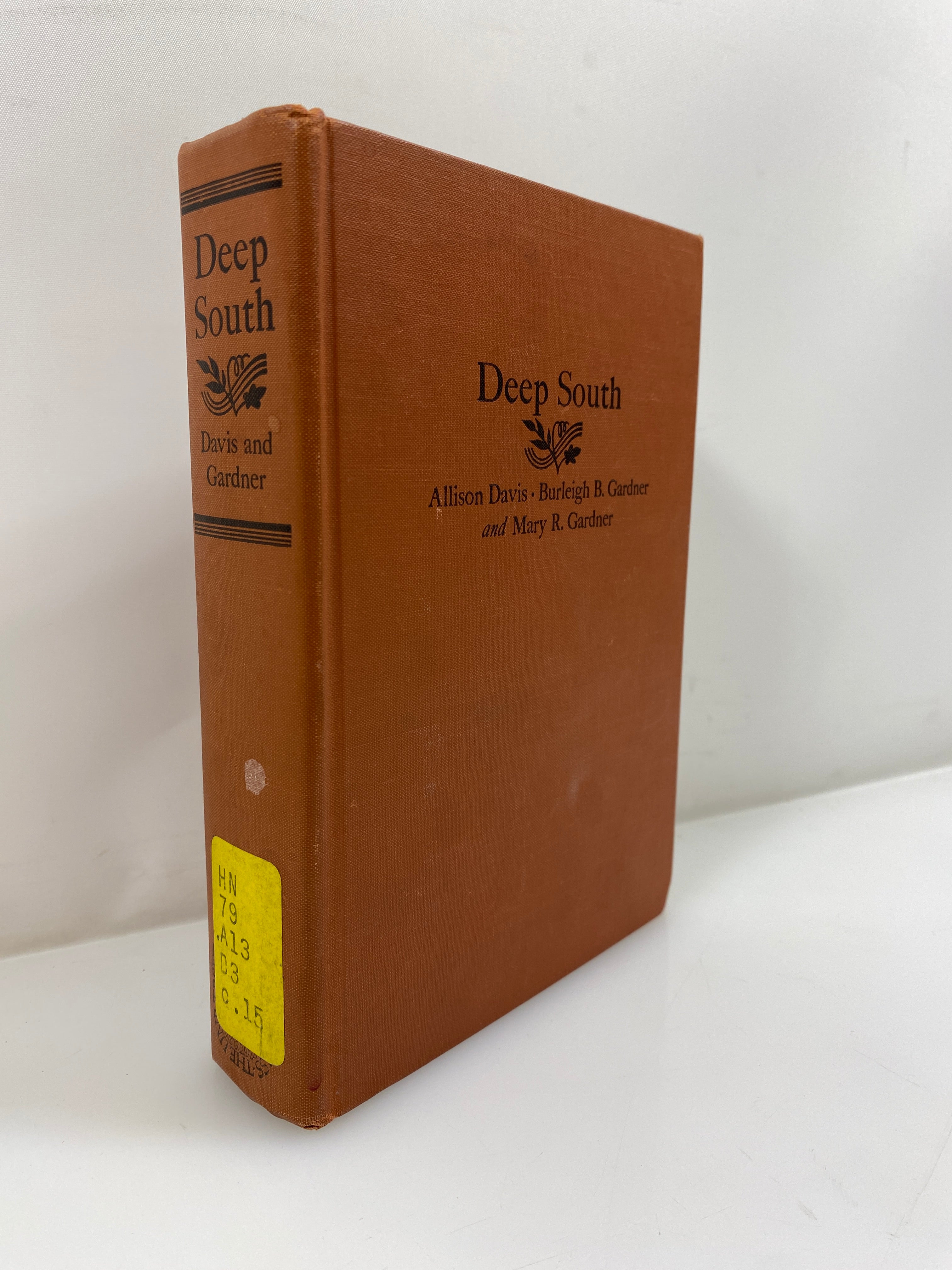 Deep South by Davis/B. Gardner/ M. Gardner 1965 Ex-Library HC