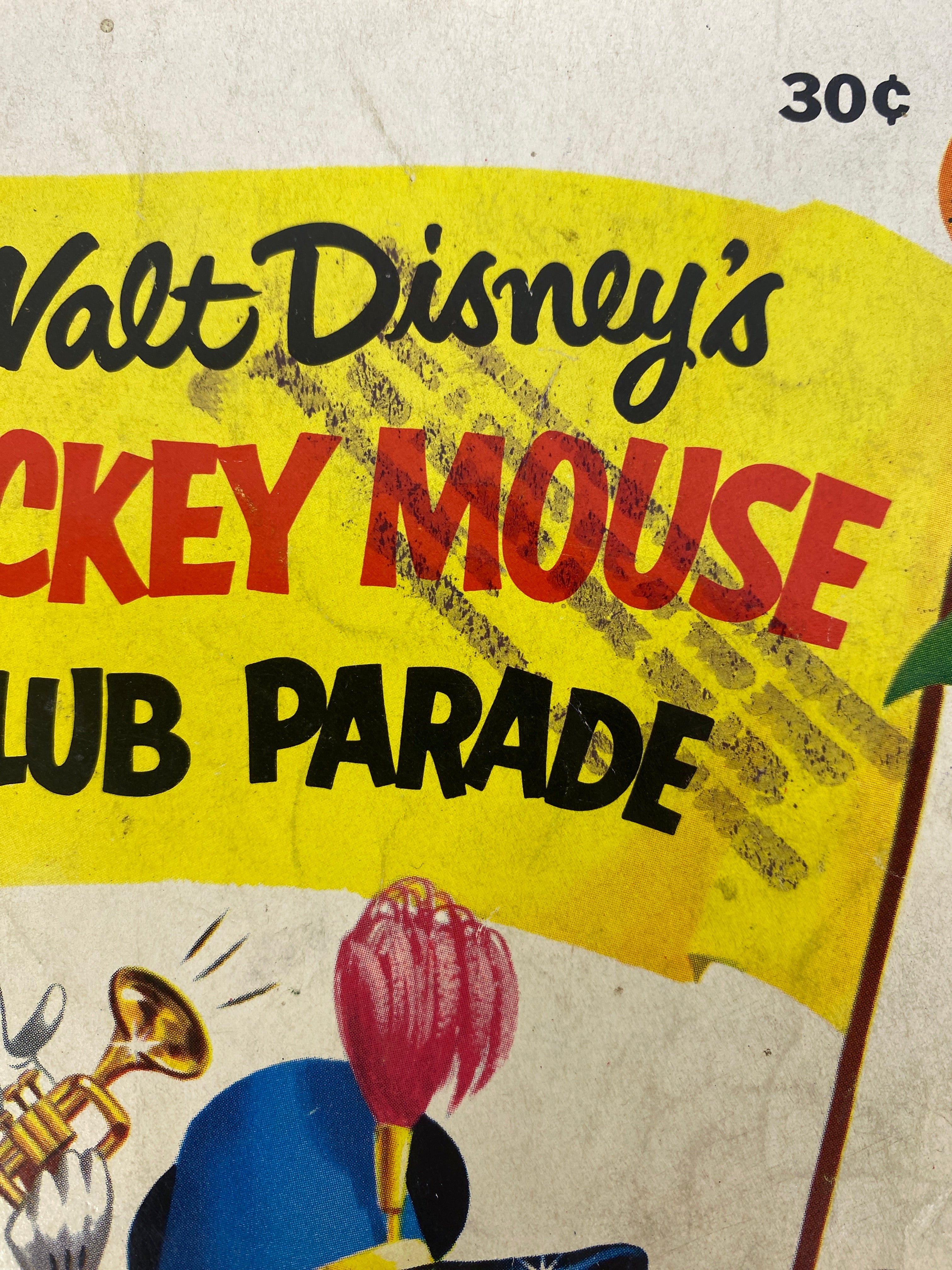 Dell Comics Disney's Mickey Mouse Lot of 8 1950-1957