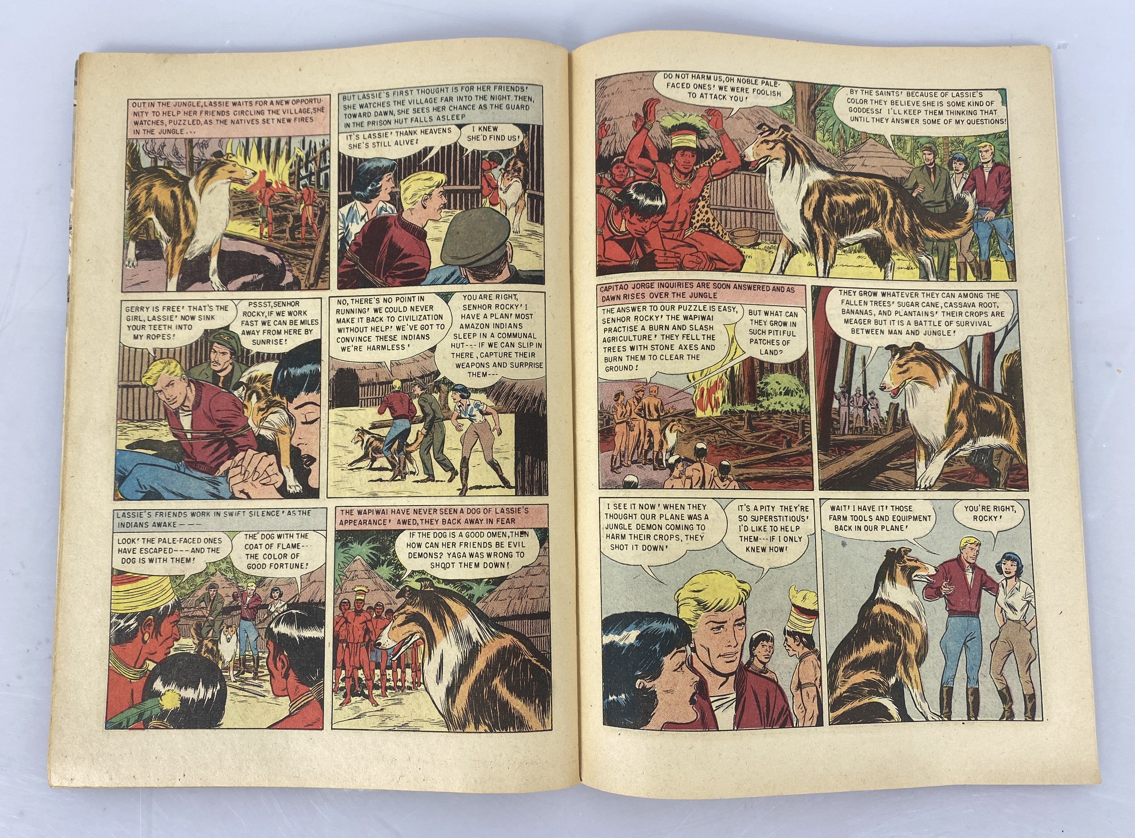 Dell Comics MGM's Lassie Comic No. 26 1956