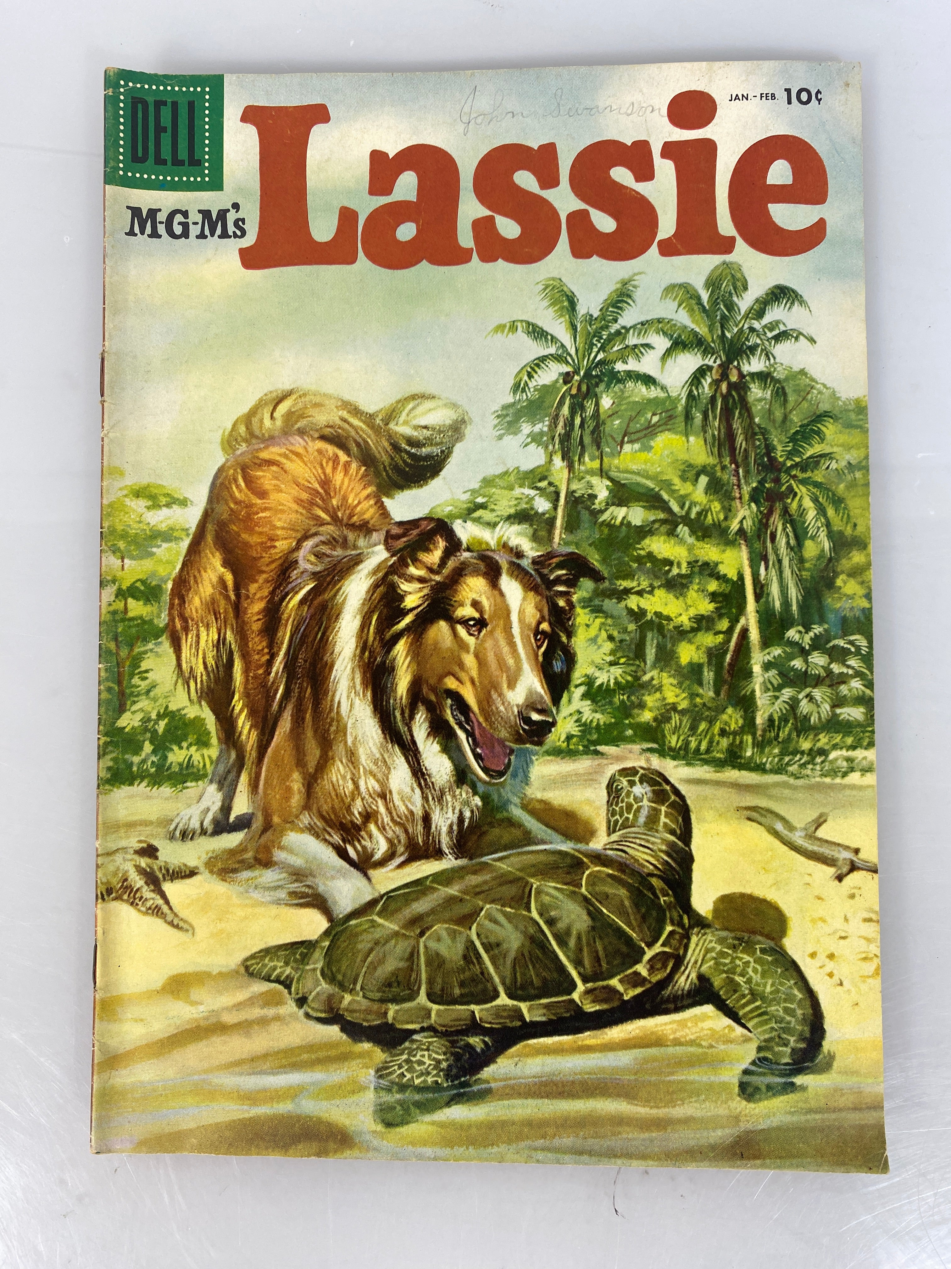 Dell Comics MGM's Lassie Comic No. 26 1956