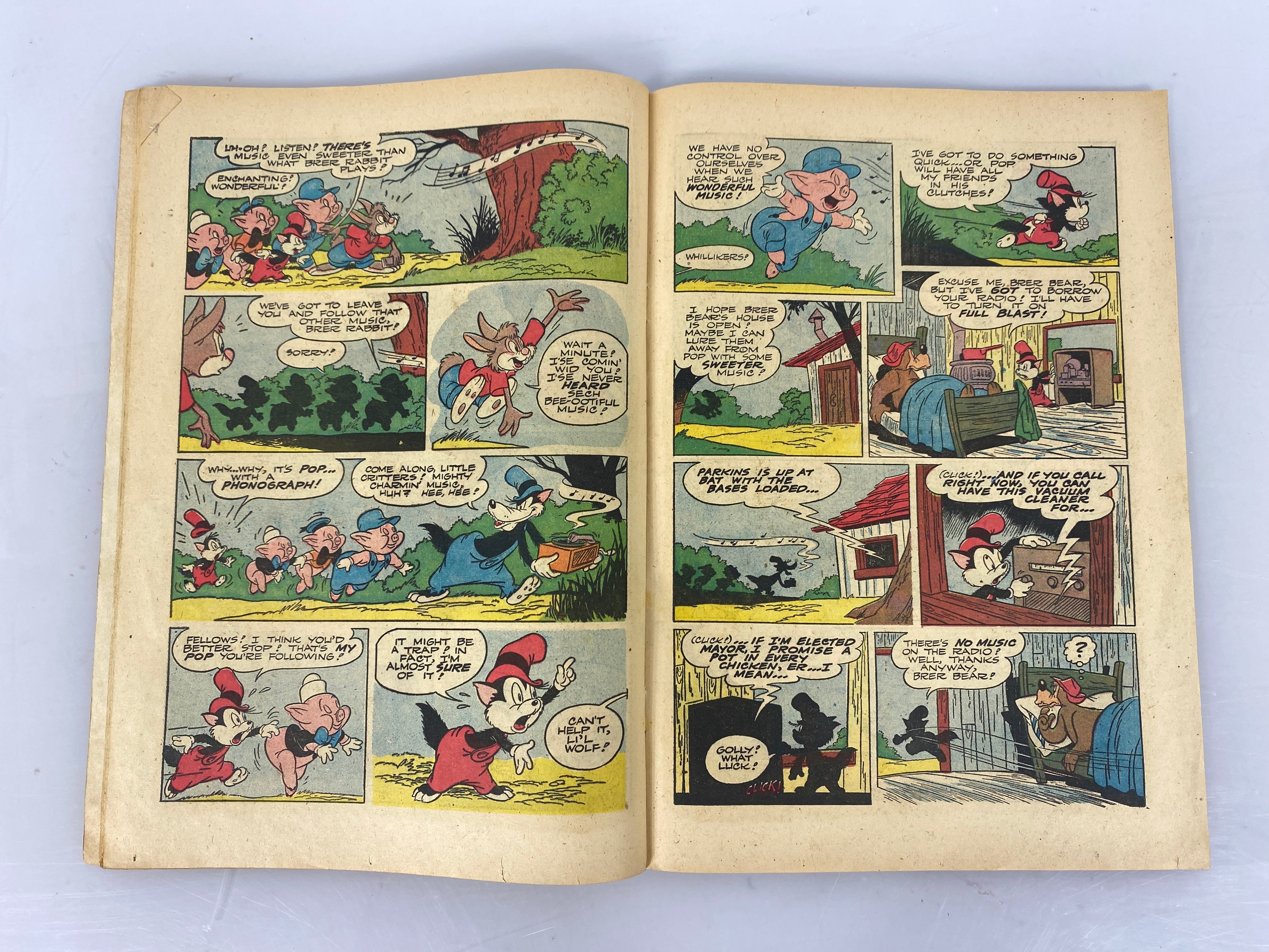 Dell Comics Walt Disney's Lil Bad Wolf 1953