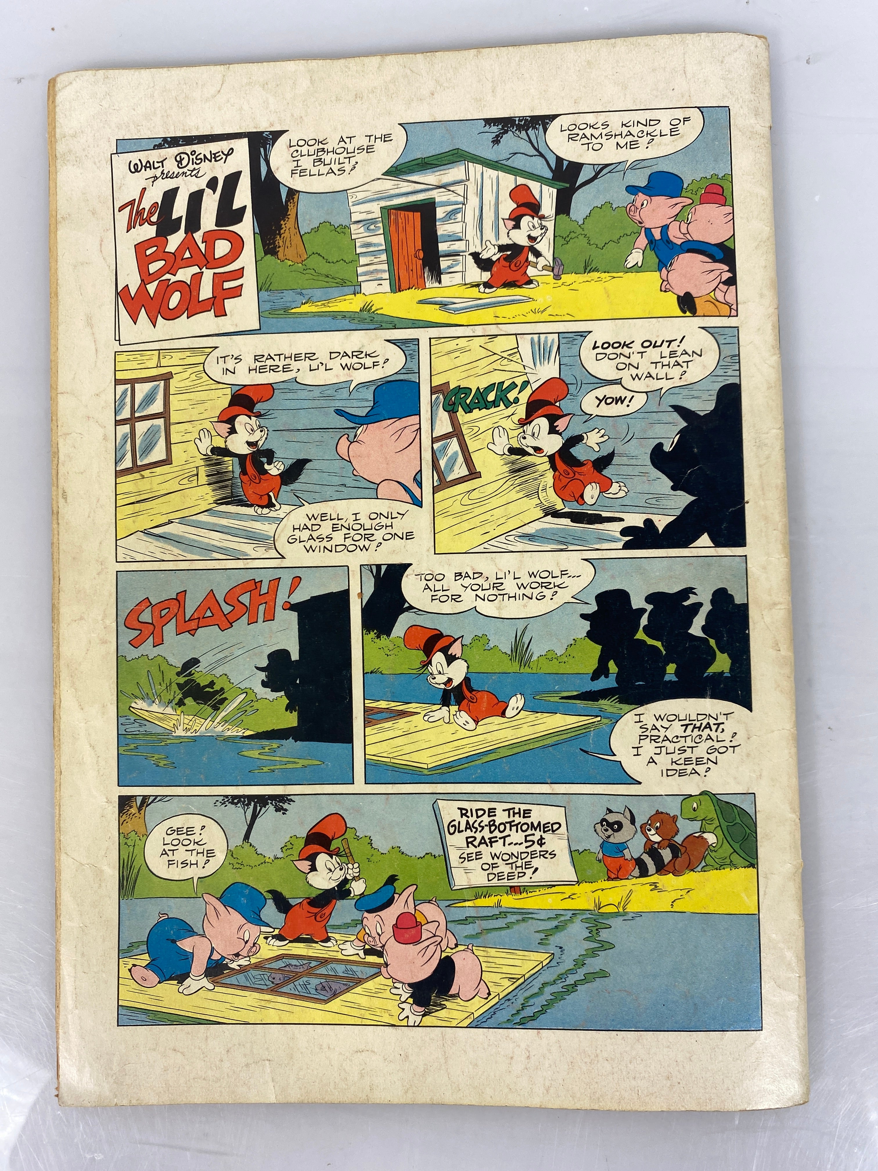 Dell Comics Walt Disney's Lil Bad Wolf 1953