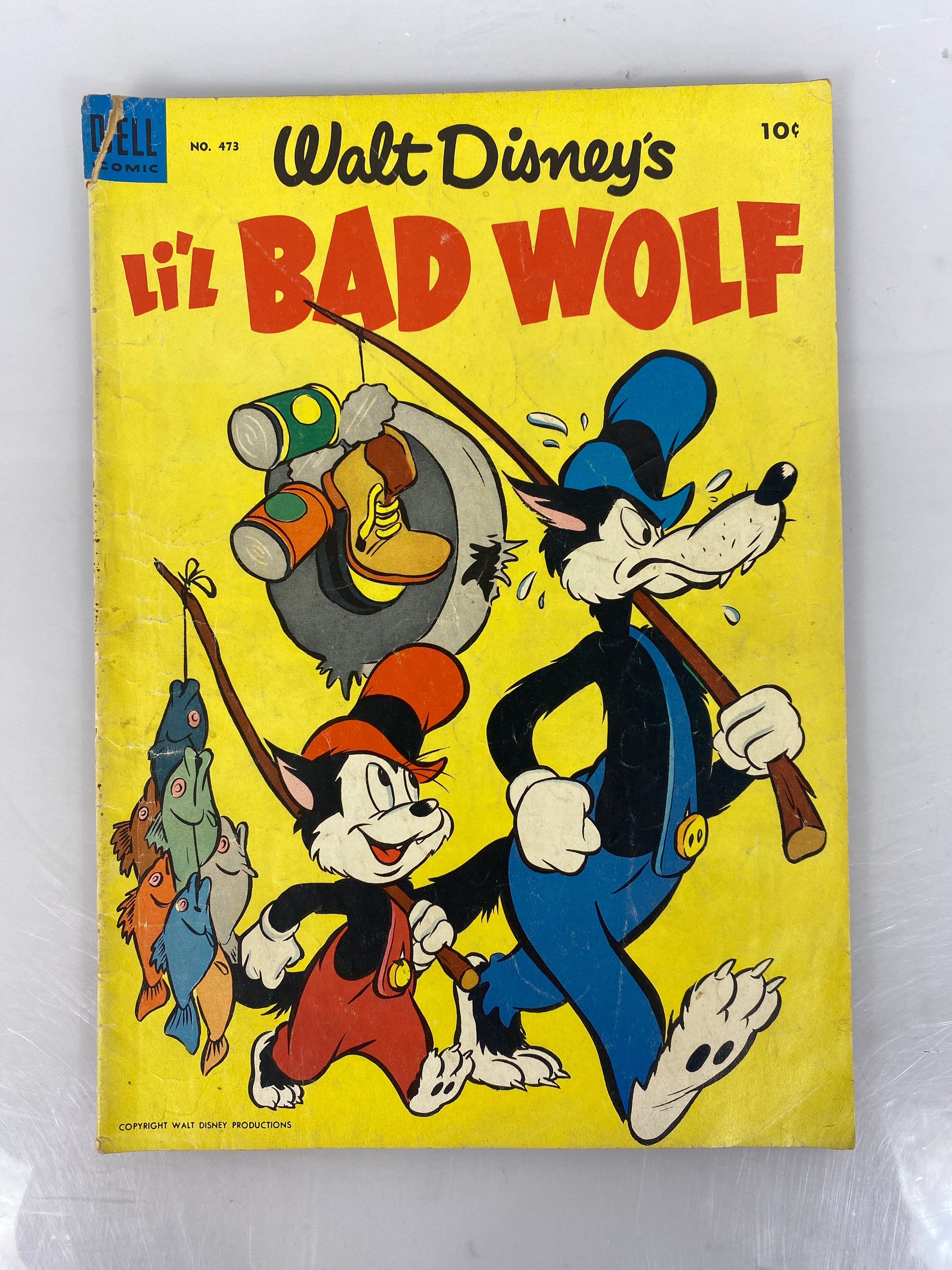 Dell Comics Walt Disney's Lil Bad Wolf 1953
