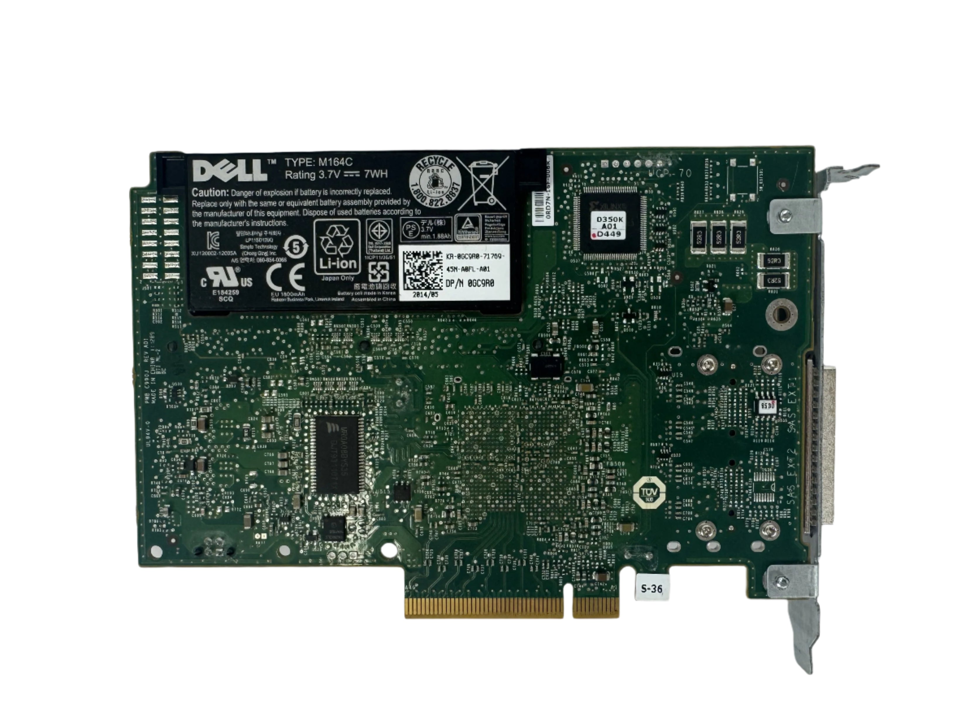 Dell PERC H800 External RAID Controller W578J