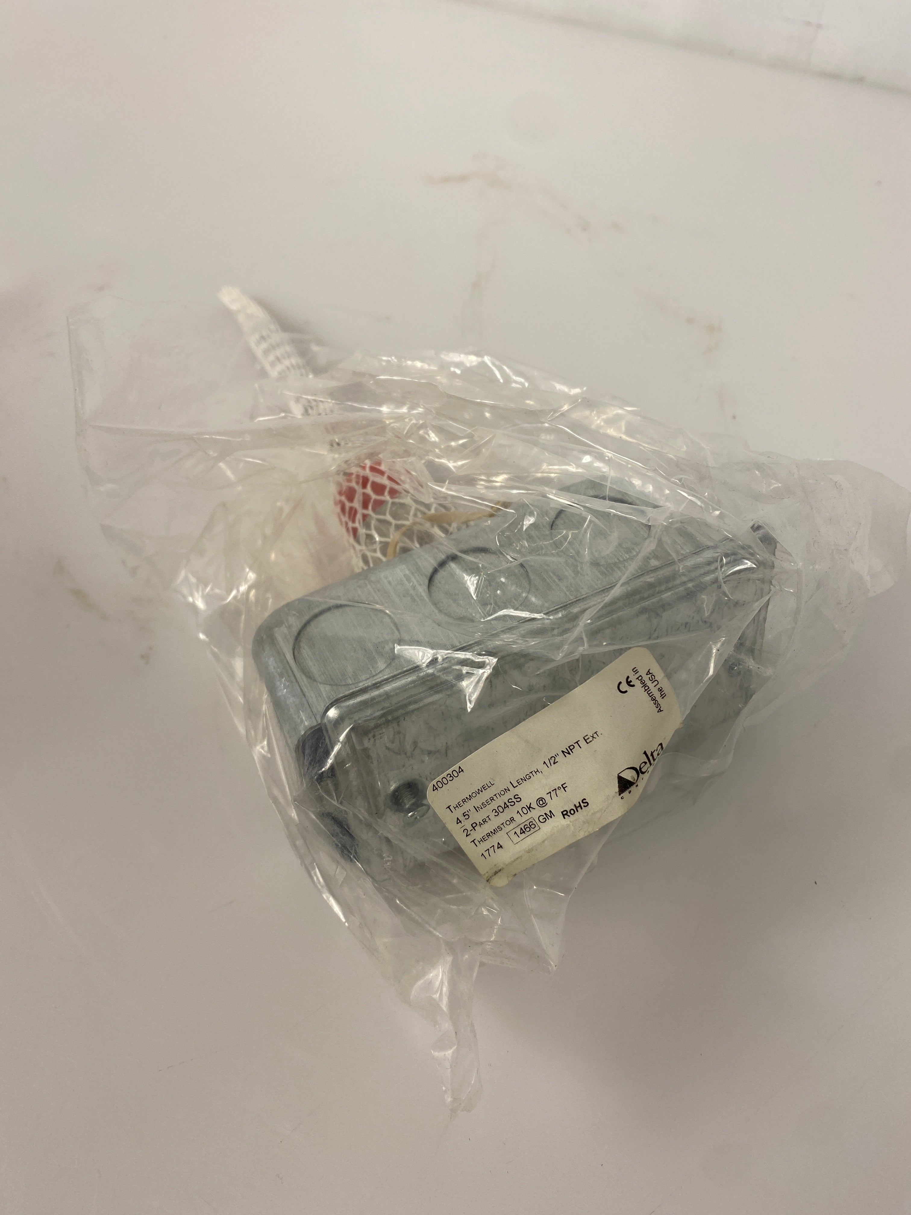 Delta Controls 2 Part 304SS Thermowell Pack of 3