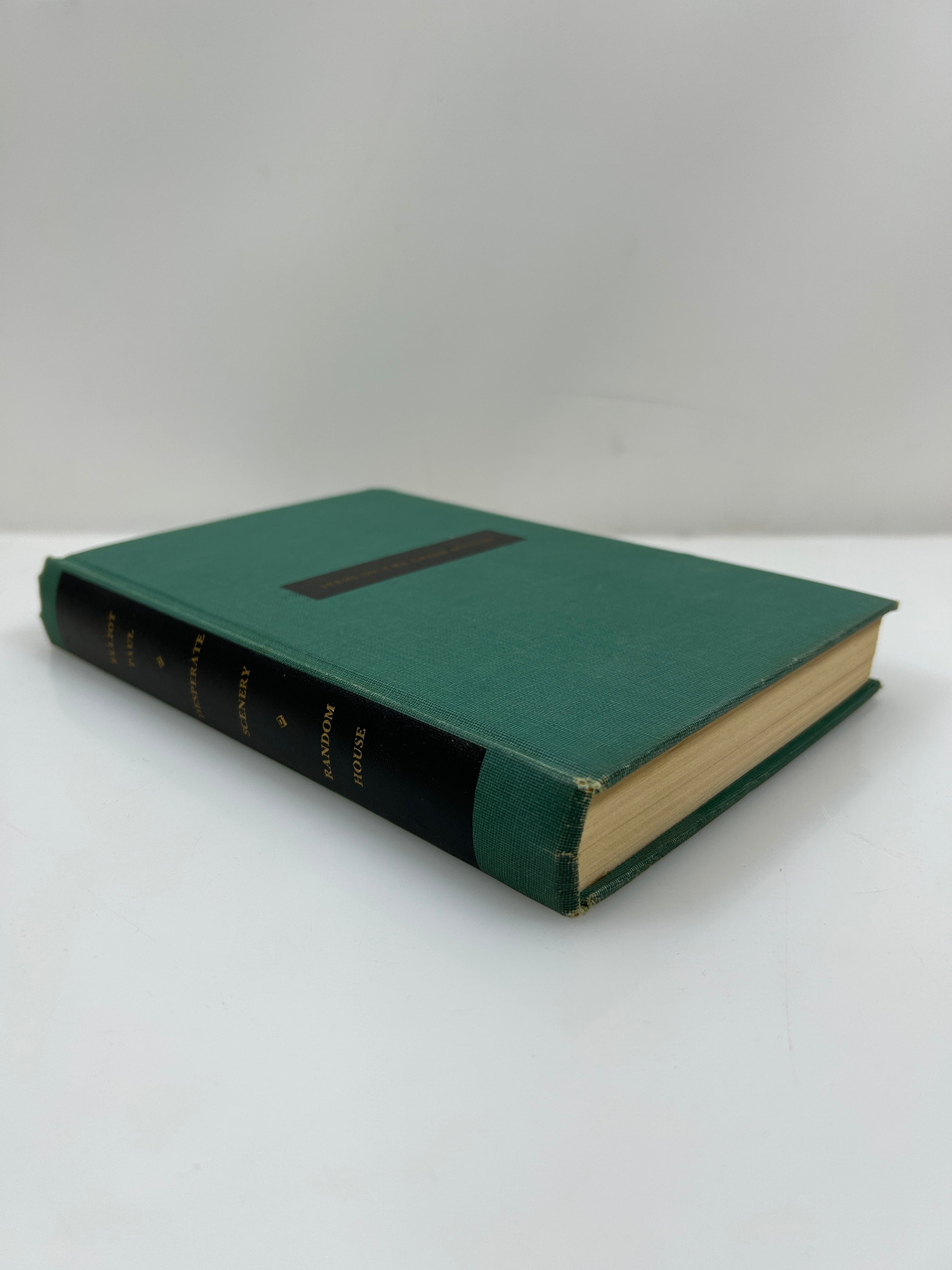 Desperate Scenery by Elliot Paul 1954 Second Printing HC DJ