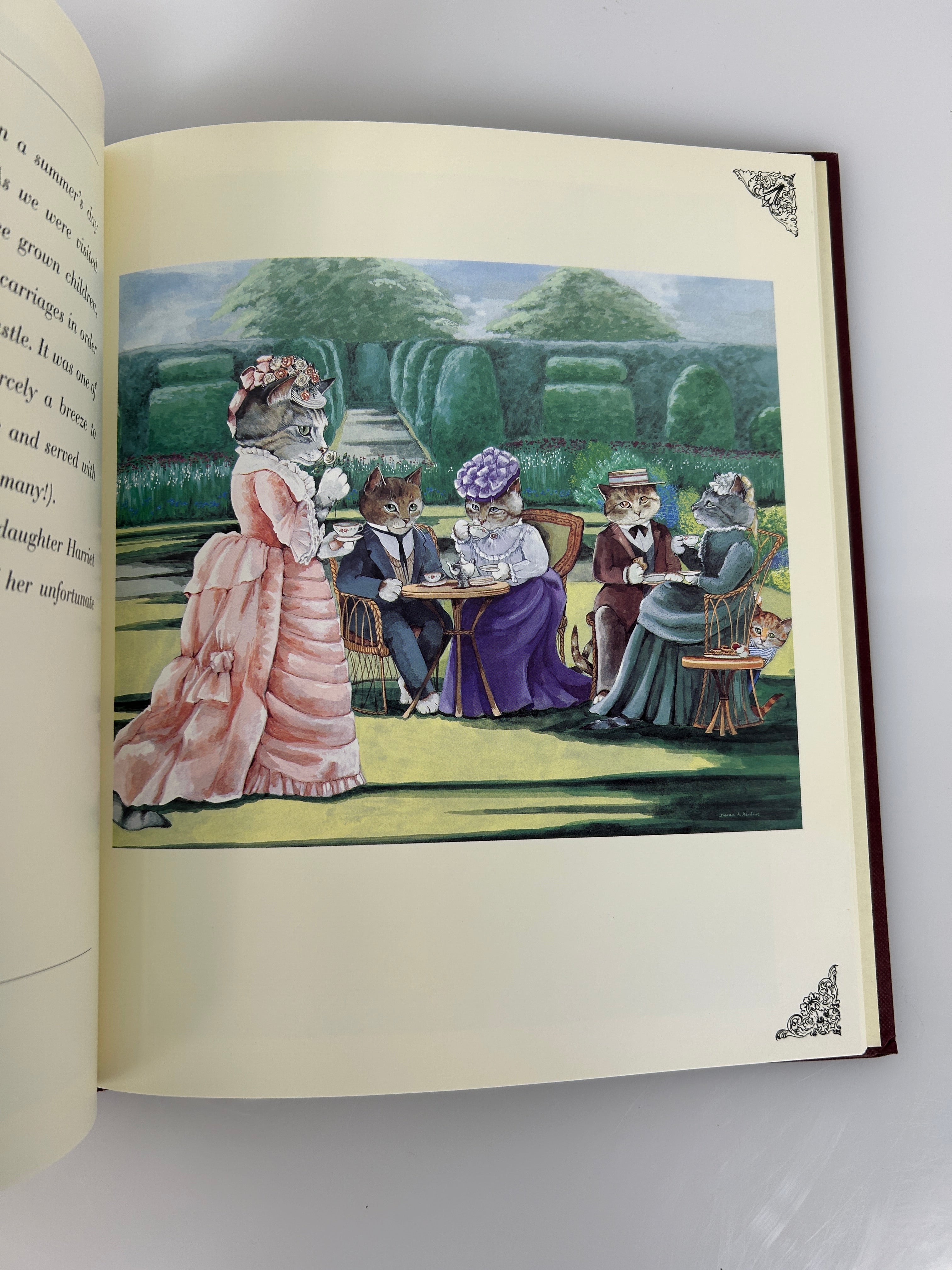 Diary of a Victorian Cat Ill Susan Herbert 1991 HCDJ