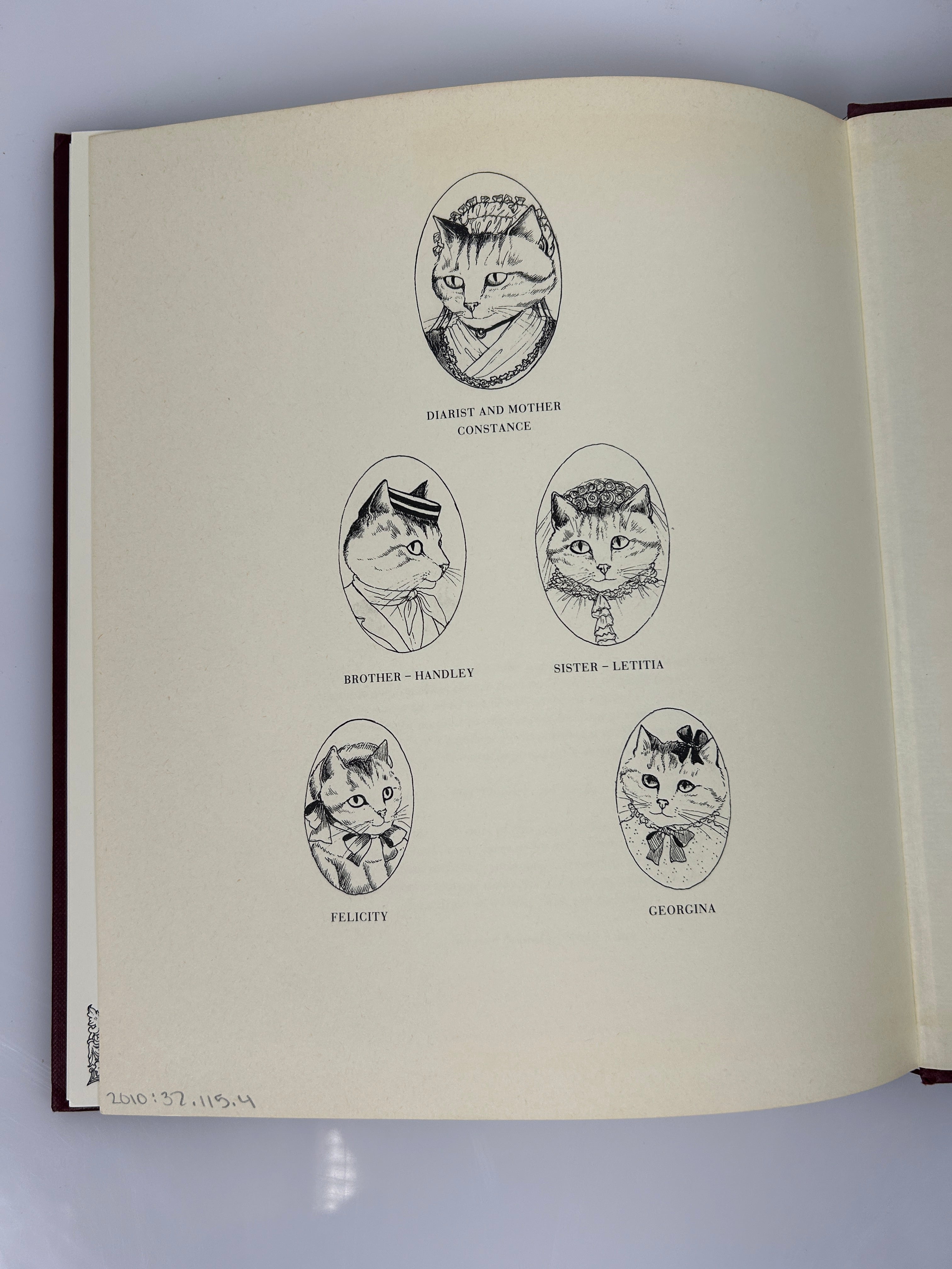 Diary of a Victorian Cat Ill Susan Herbert 1991 HCDJ