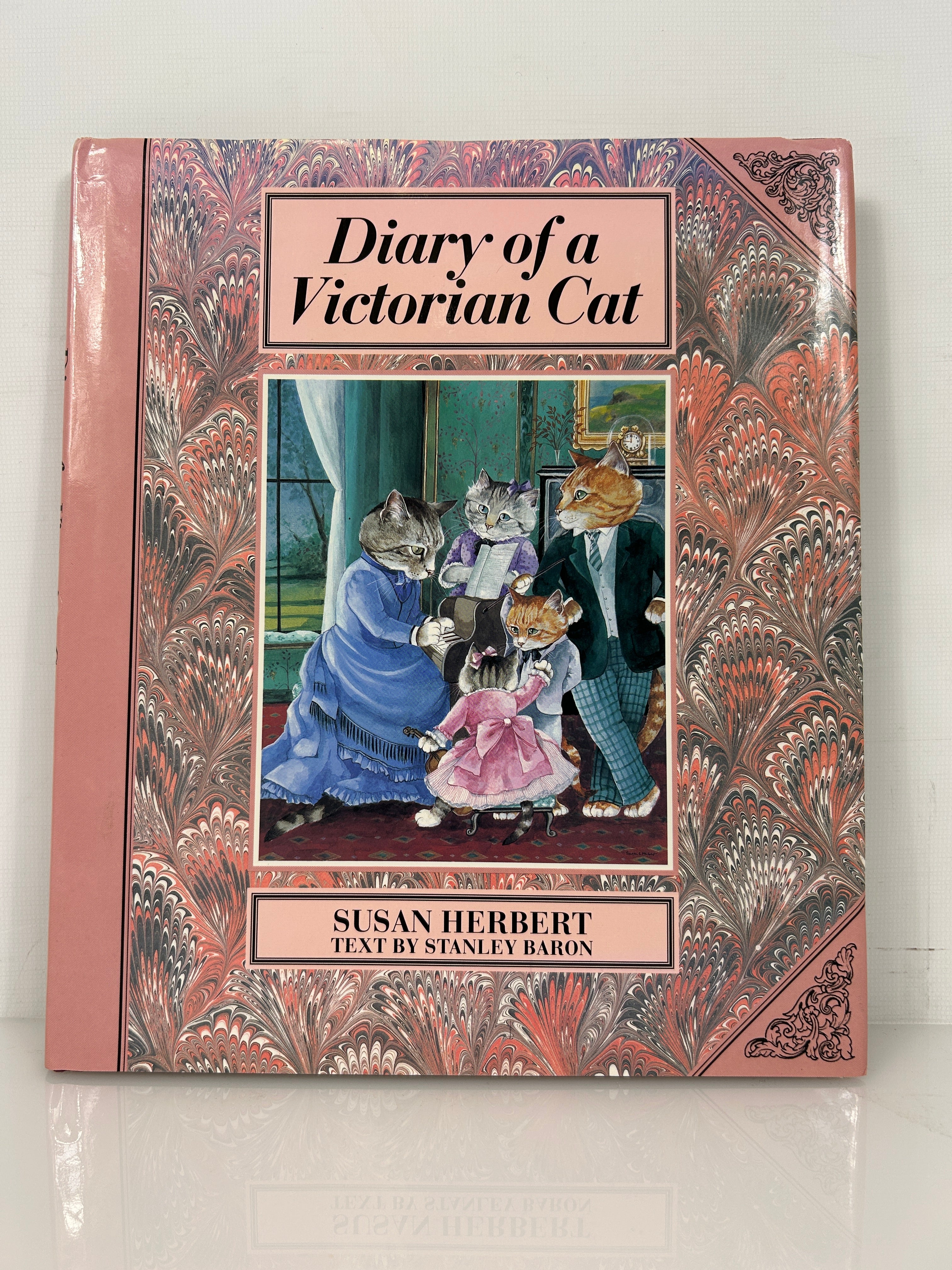 Diary of a Victorian Cat Ill Susan Herbert 1991 HCDJ