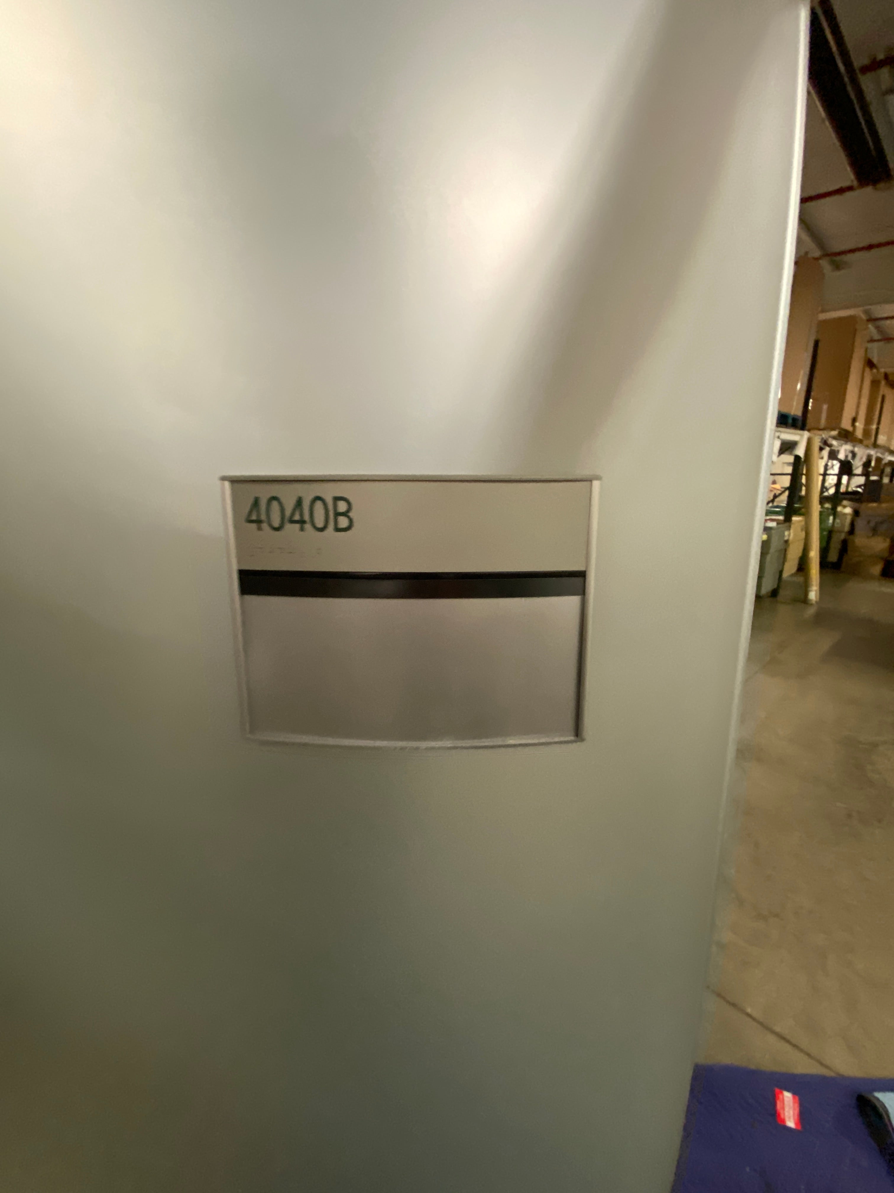 Dismantled Glass Walls w/ Sliding Glass Door