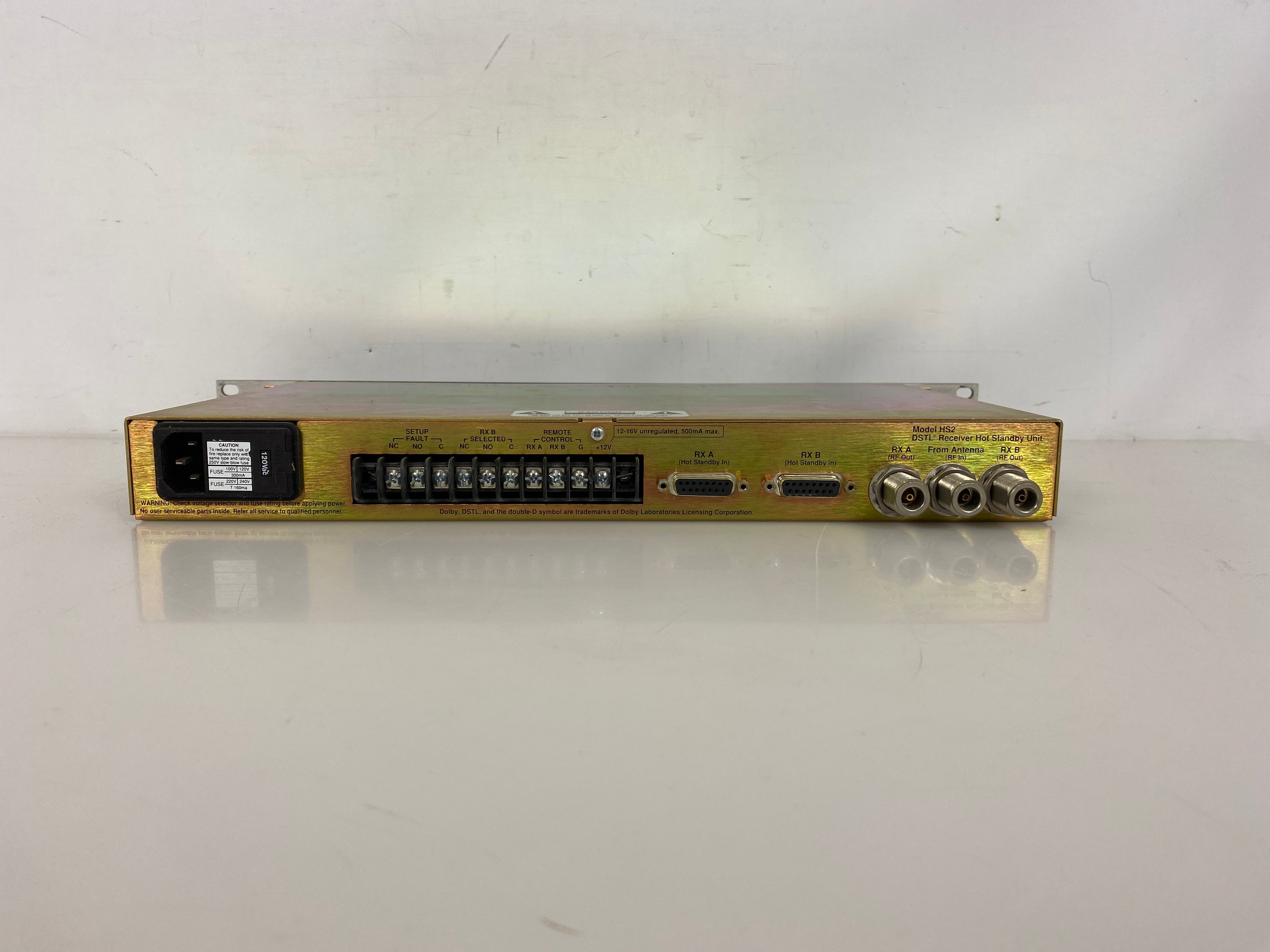 Dolby DSTL Receiver Hot Standby Unit HS2 *Untested*