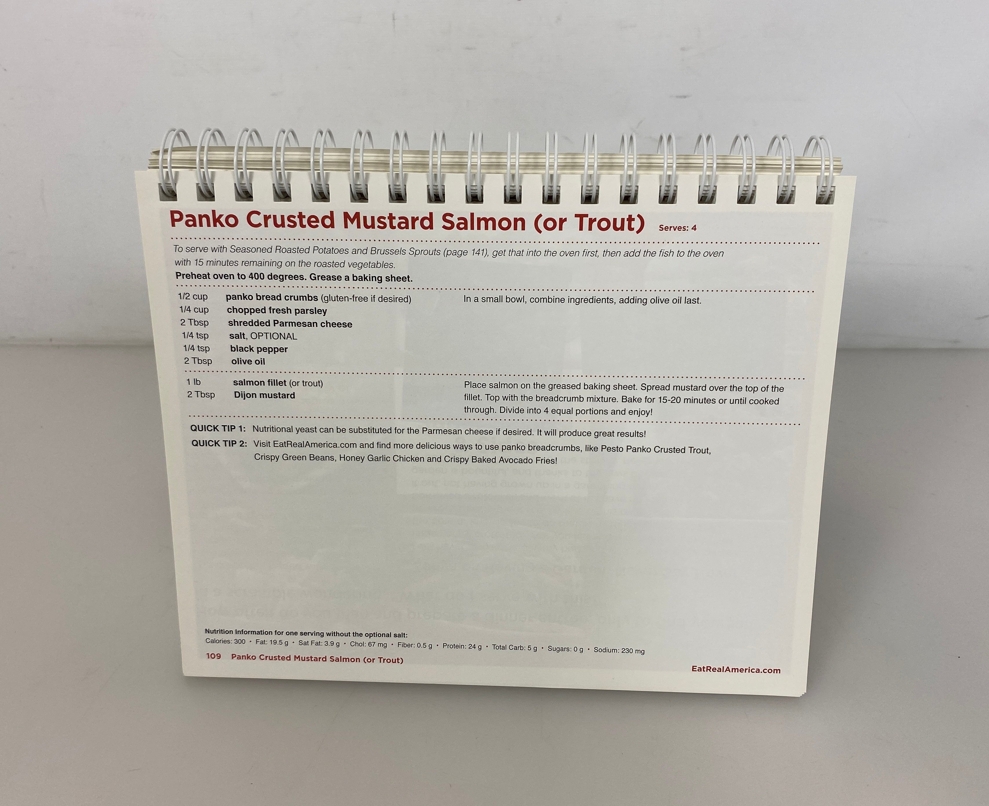 Eat Real Cookbook 28 Day Kickstart by Sanderson/Foco 2020 Signed Spiral SC