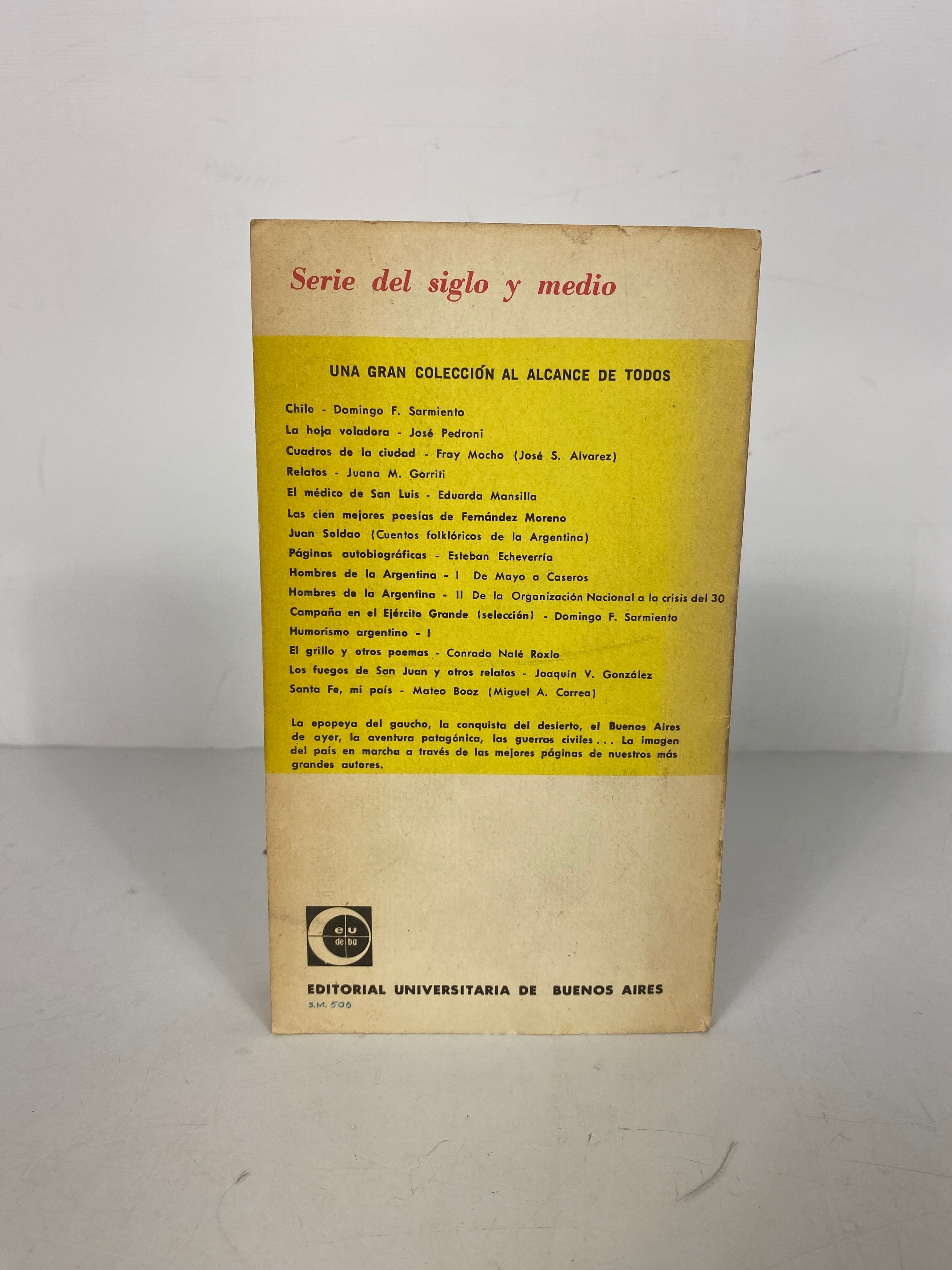 El Ingenioso Hidalgo by Chamico 1965 University of Buenos Aires SC