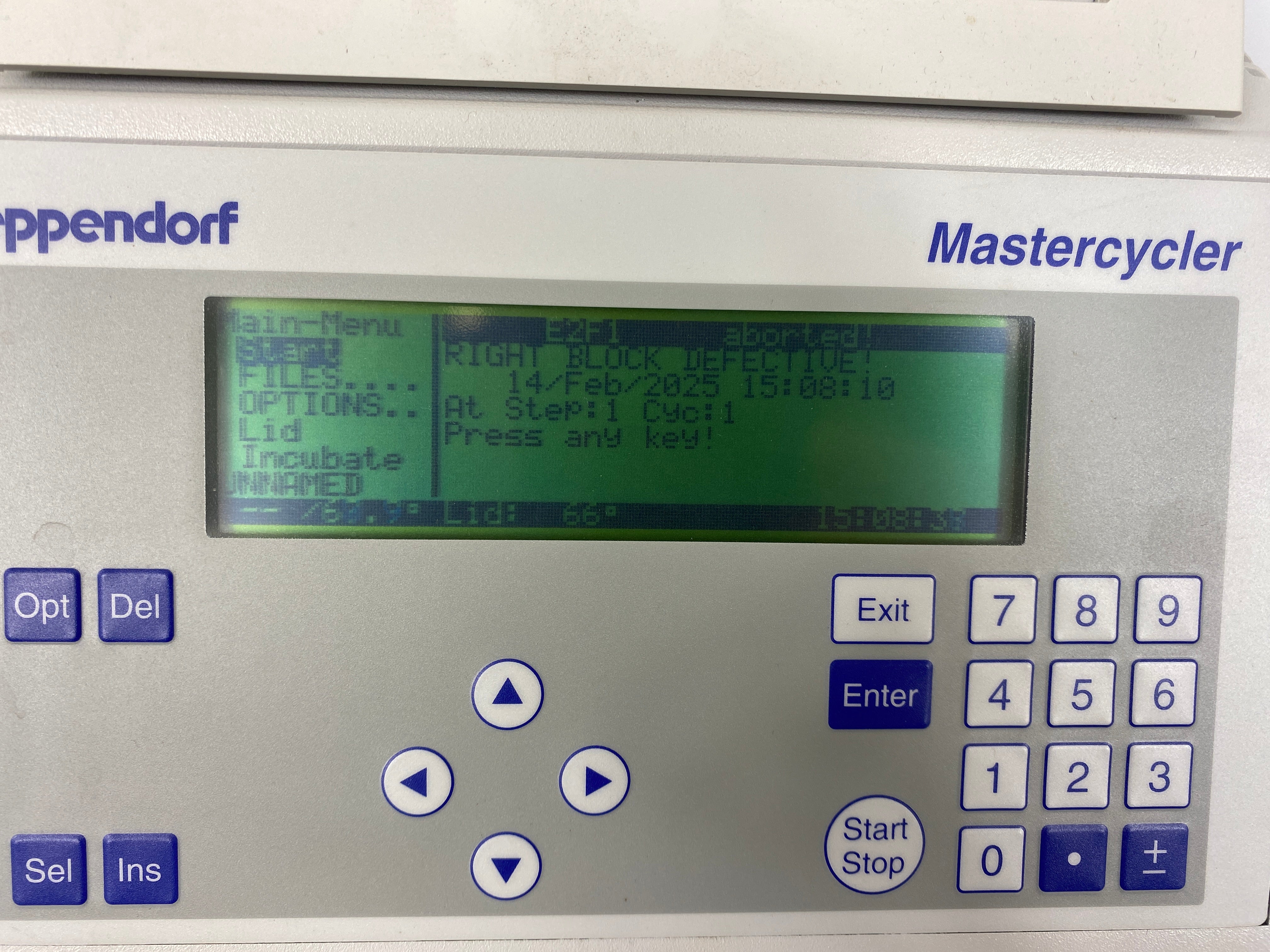 Eppendorf 5333 Mastercycler Gradient Thermal Cycler *For Parts or Repair*