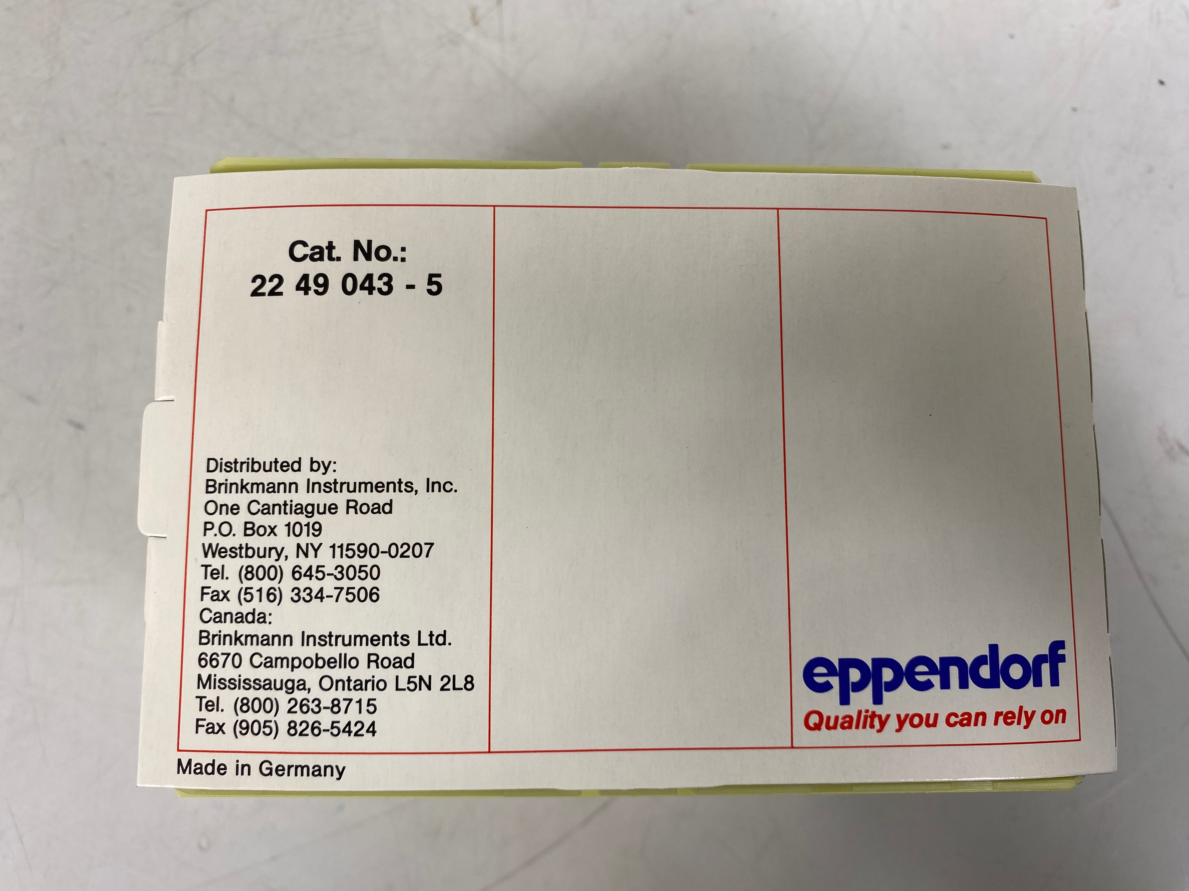 Eppendorf Envirotops 300 μl Pipette Tips 960 ct