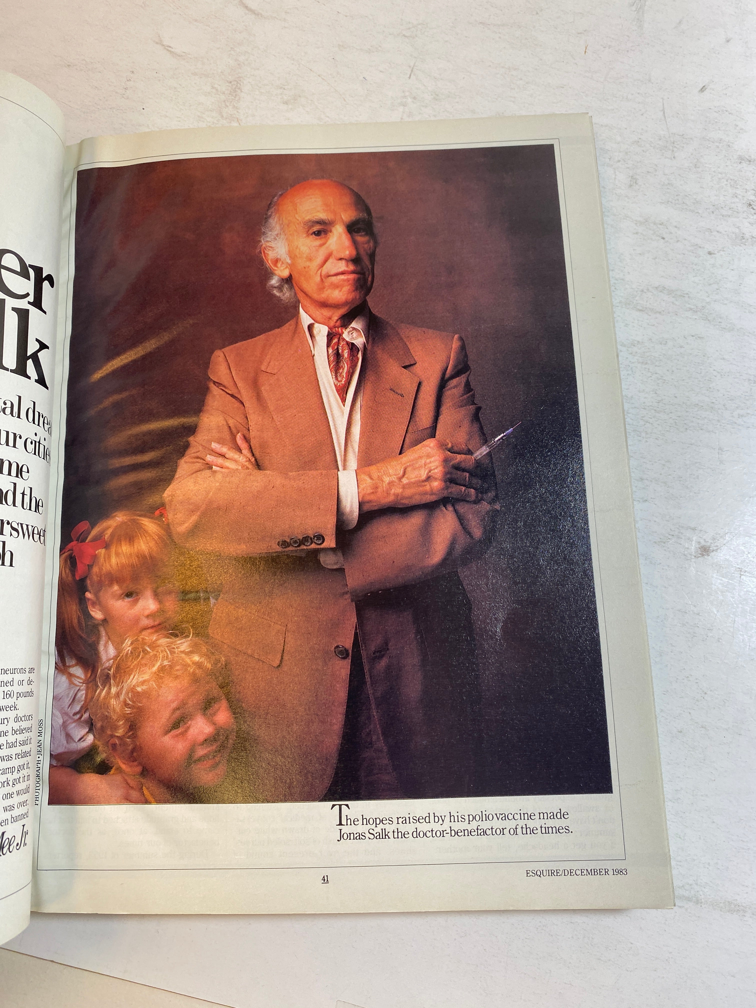 Esquire Magazine 50 Who Made the Difference 1983