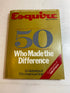 Esquire Magazine 50 Who Made the Difference 1983